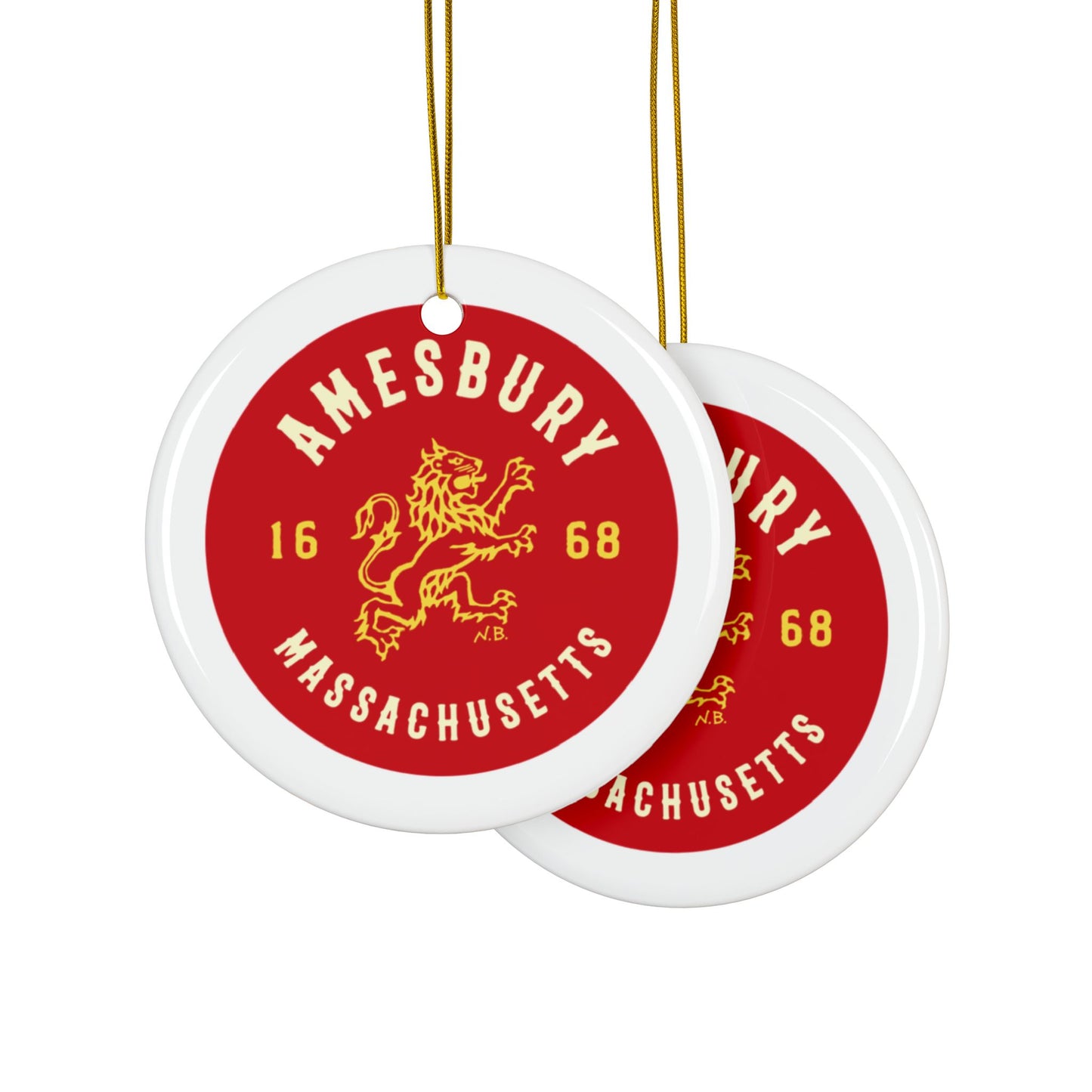 AMESBURY, MA // Christmas Ornament