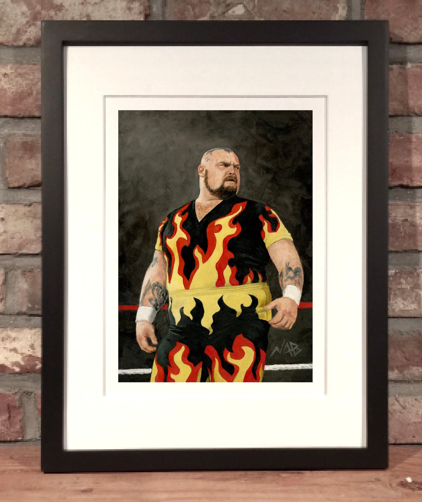 BAM BAM BIGELOW // Oil on Paper - 9”x12” *ORIGINAL PAINTING*