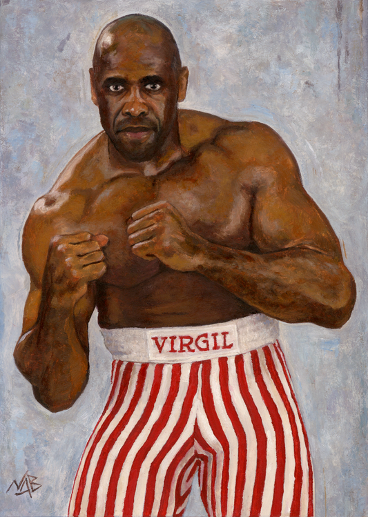 VIRGIL // Oil on Paper - 9”x12” *ORIGINAL PAINTING*