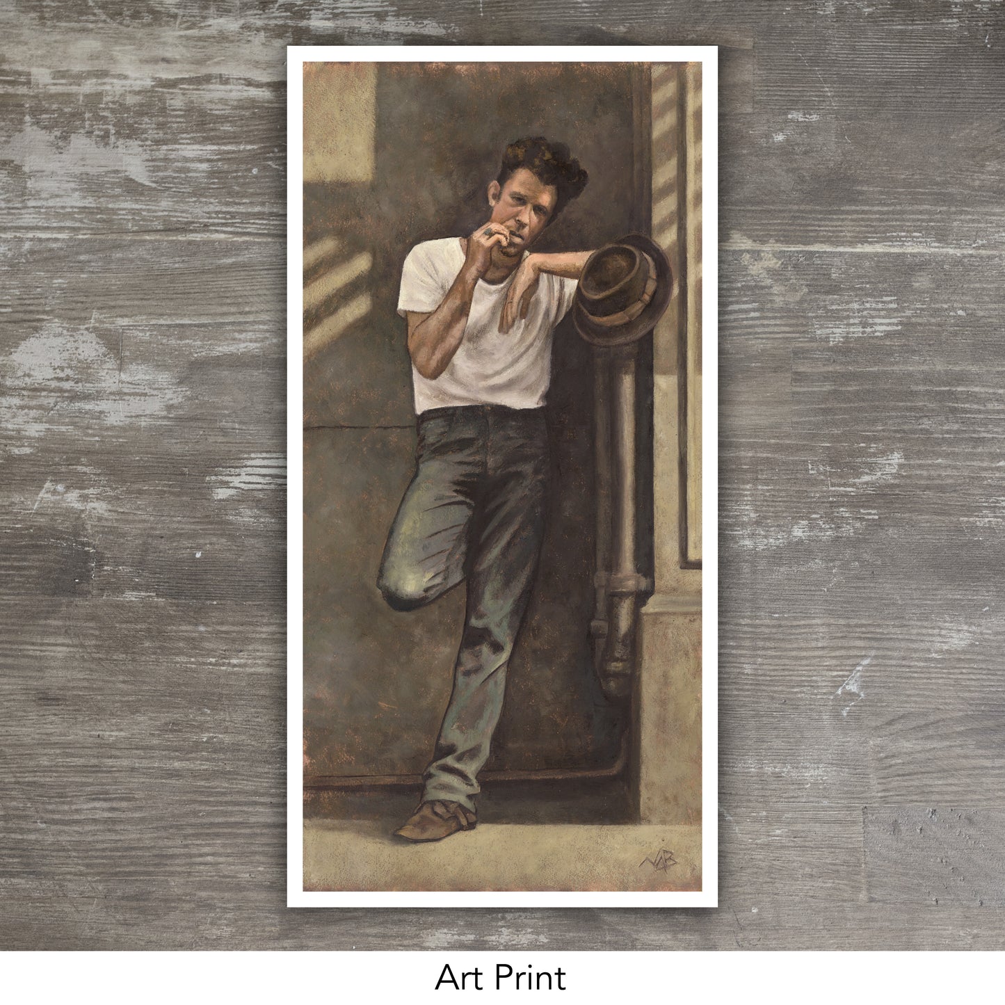 TOM WAITS // Oil Painting