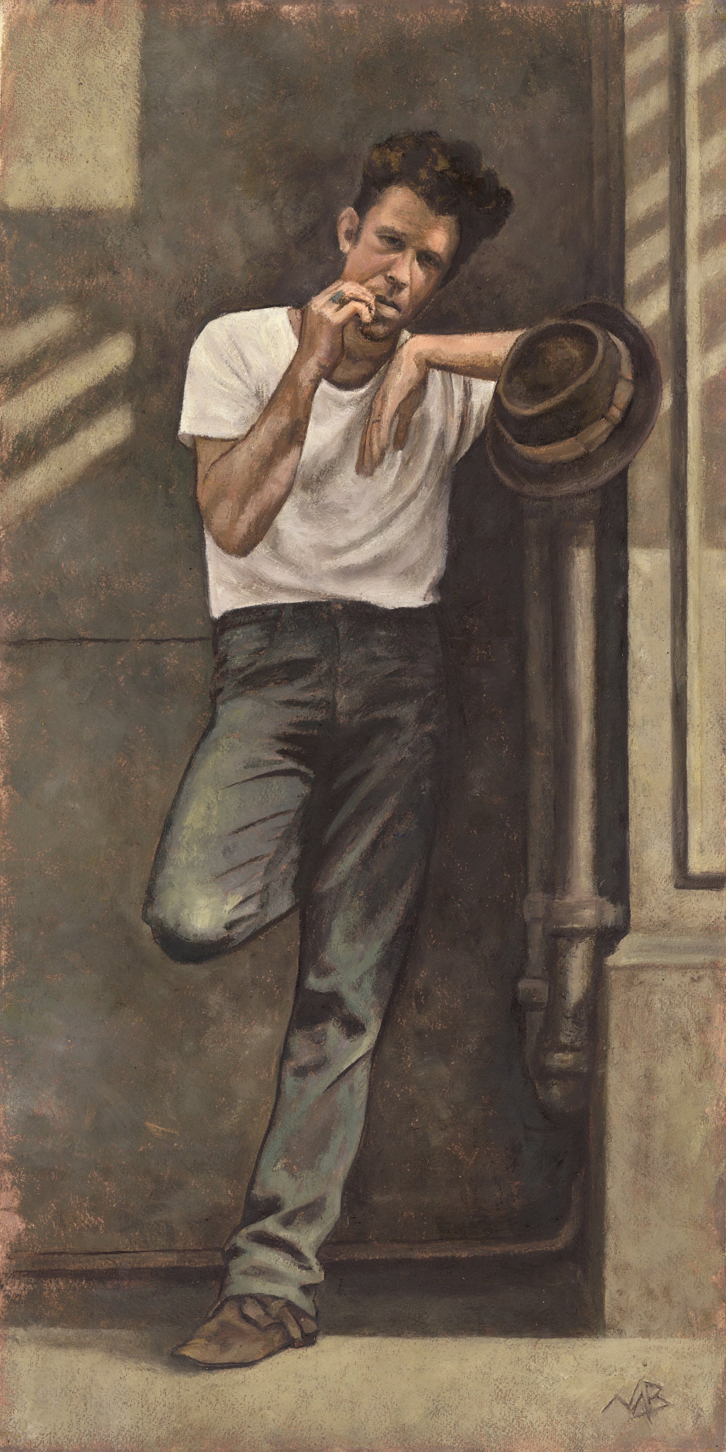 TOM WAITS // Oil Painting