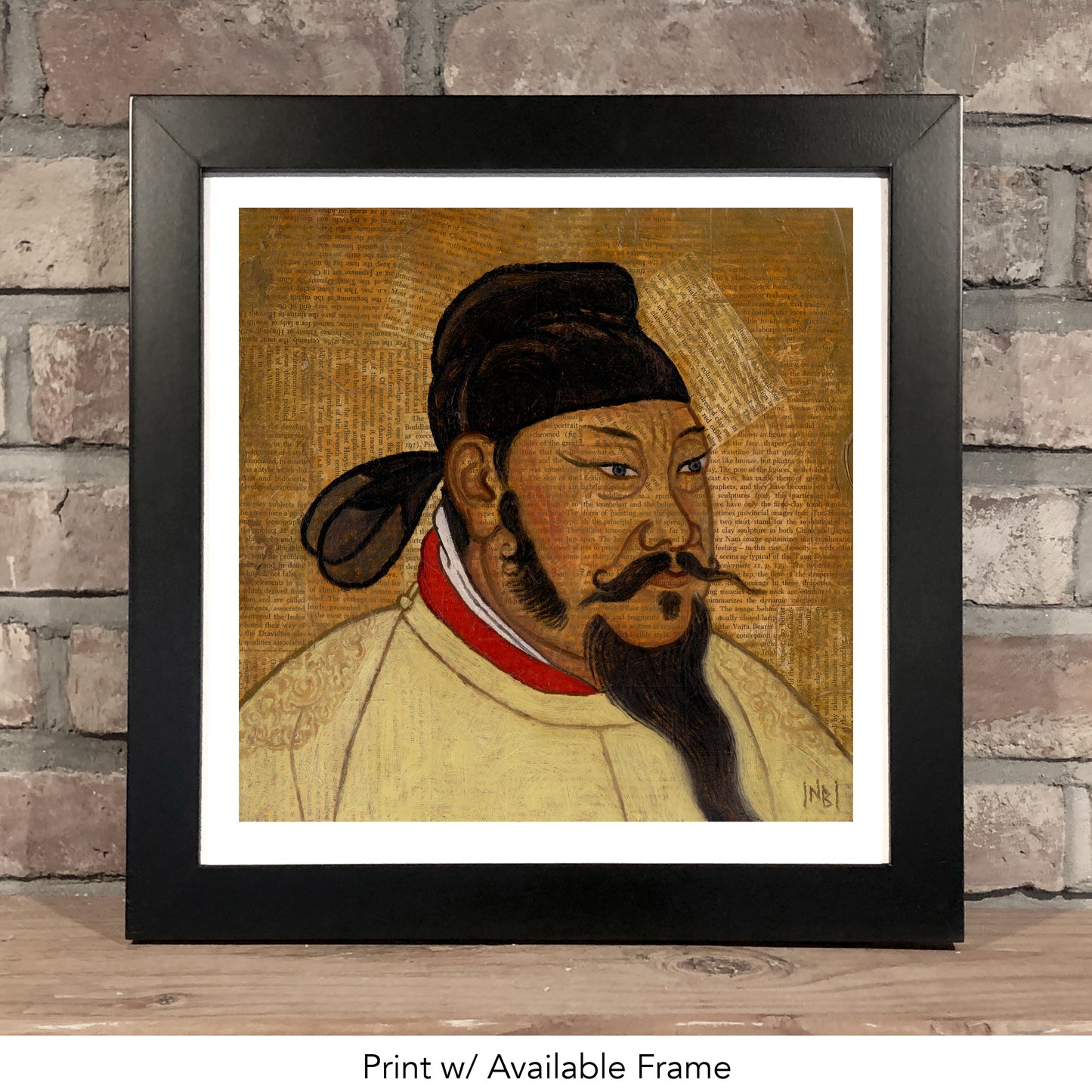 TAIZONG OF TANG // Oil Painting