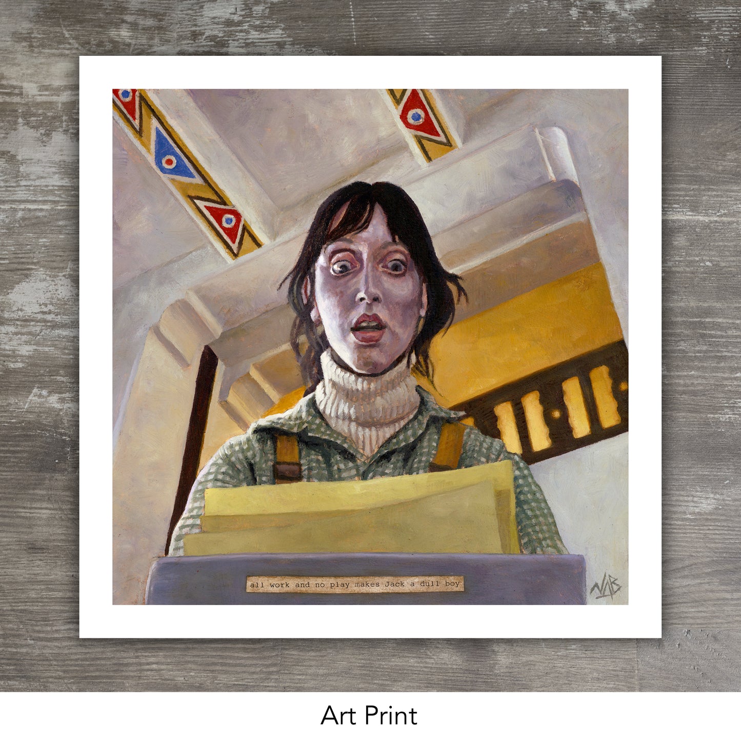 THE SHINING - Shelley Duvall // Oil Painting