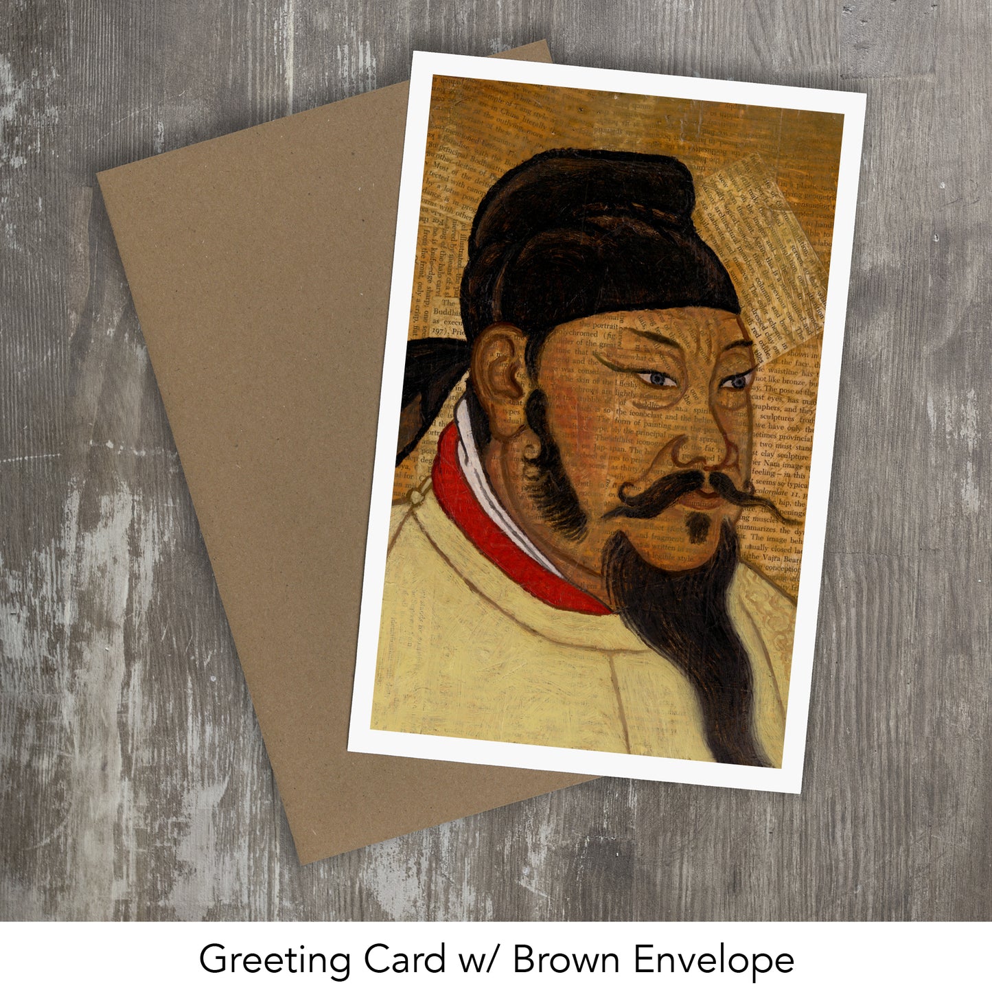 TAIZONG OF TANG // Oil Painting