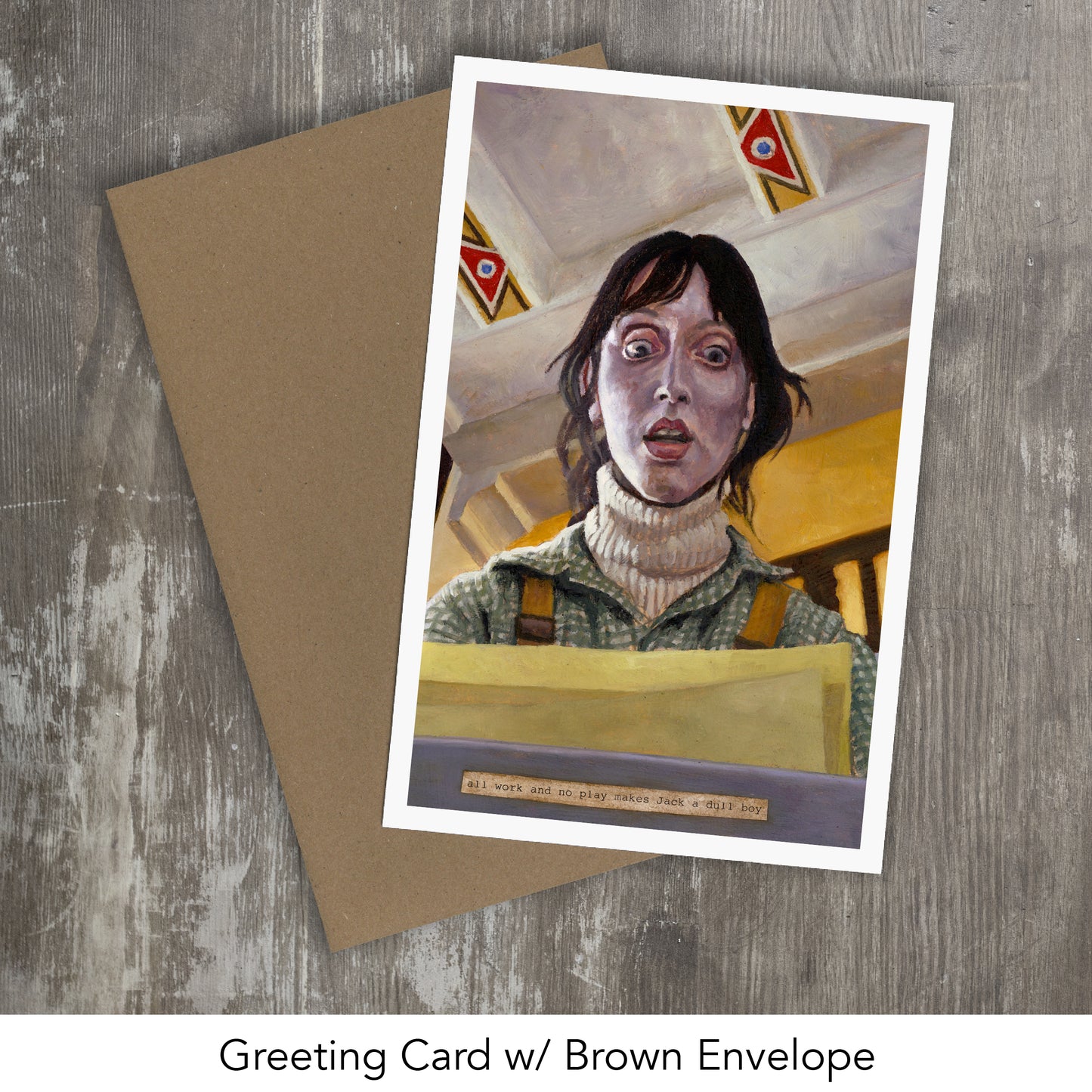 THE SHINING - Shelley Duvall // Oil Painting