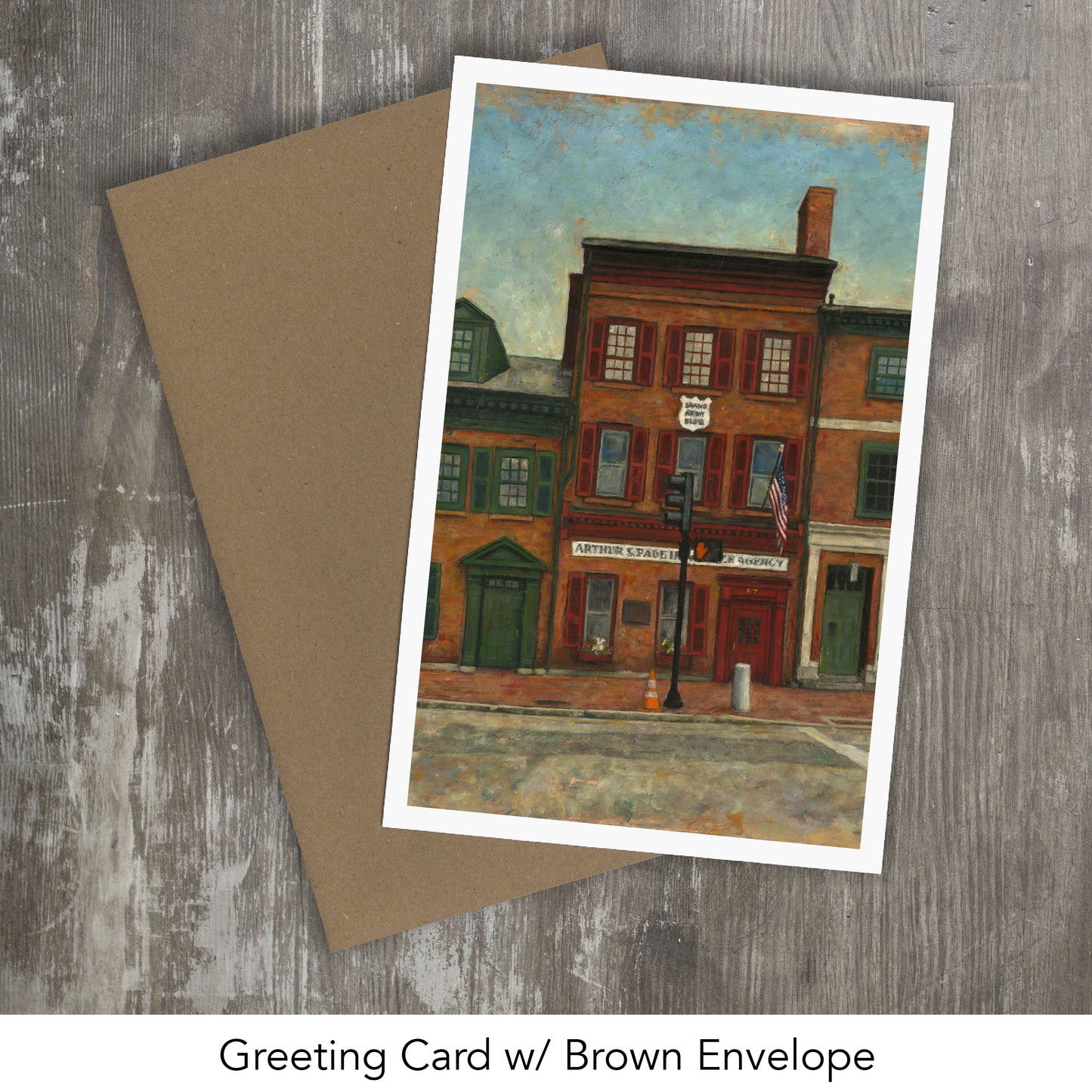 STATE ST. NEWBURYPORT // Oil Painting