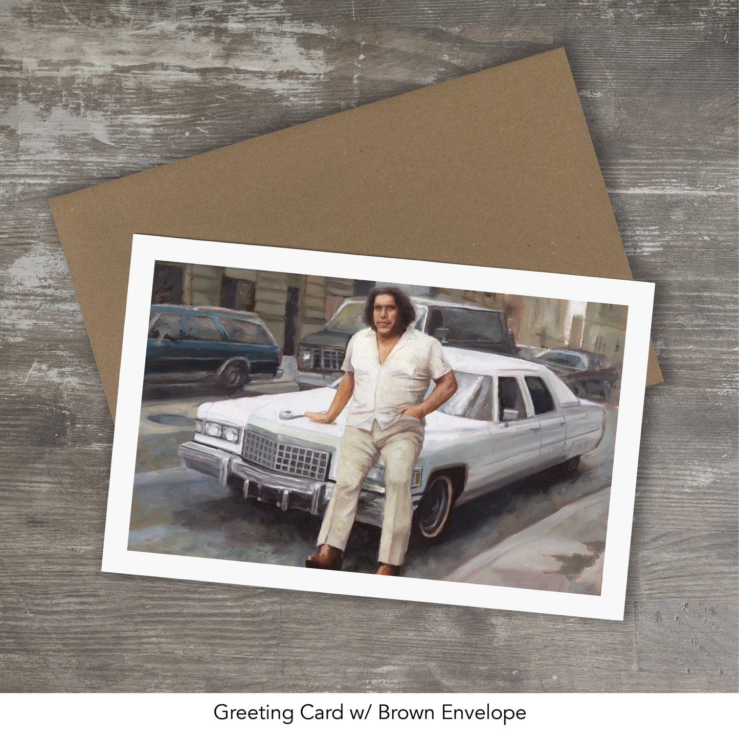 ANDRE THE GIANT // Oil Painting