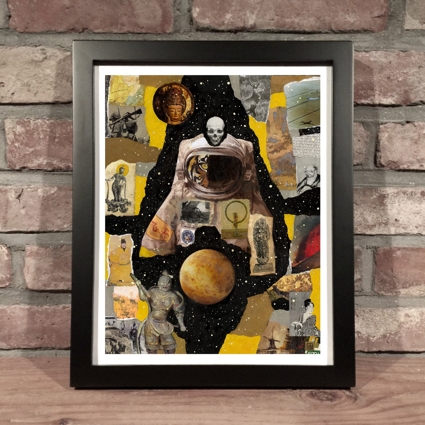 SHENZHOU // Mixed Media Painting