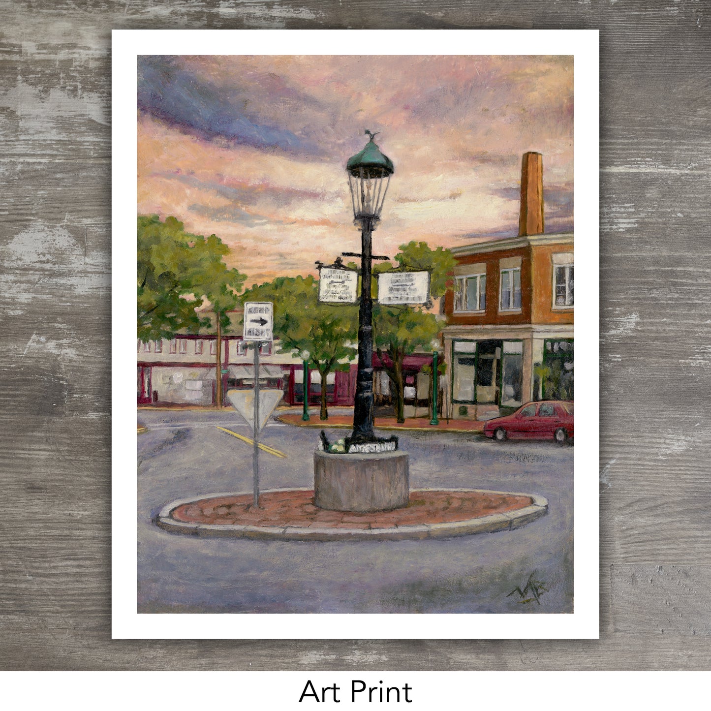 AMESBURY MA // Oil Painting