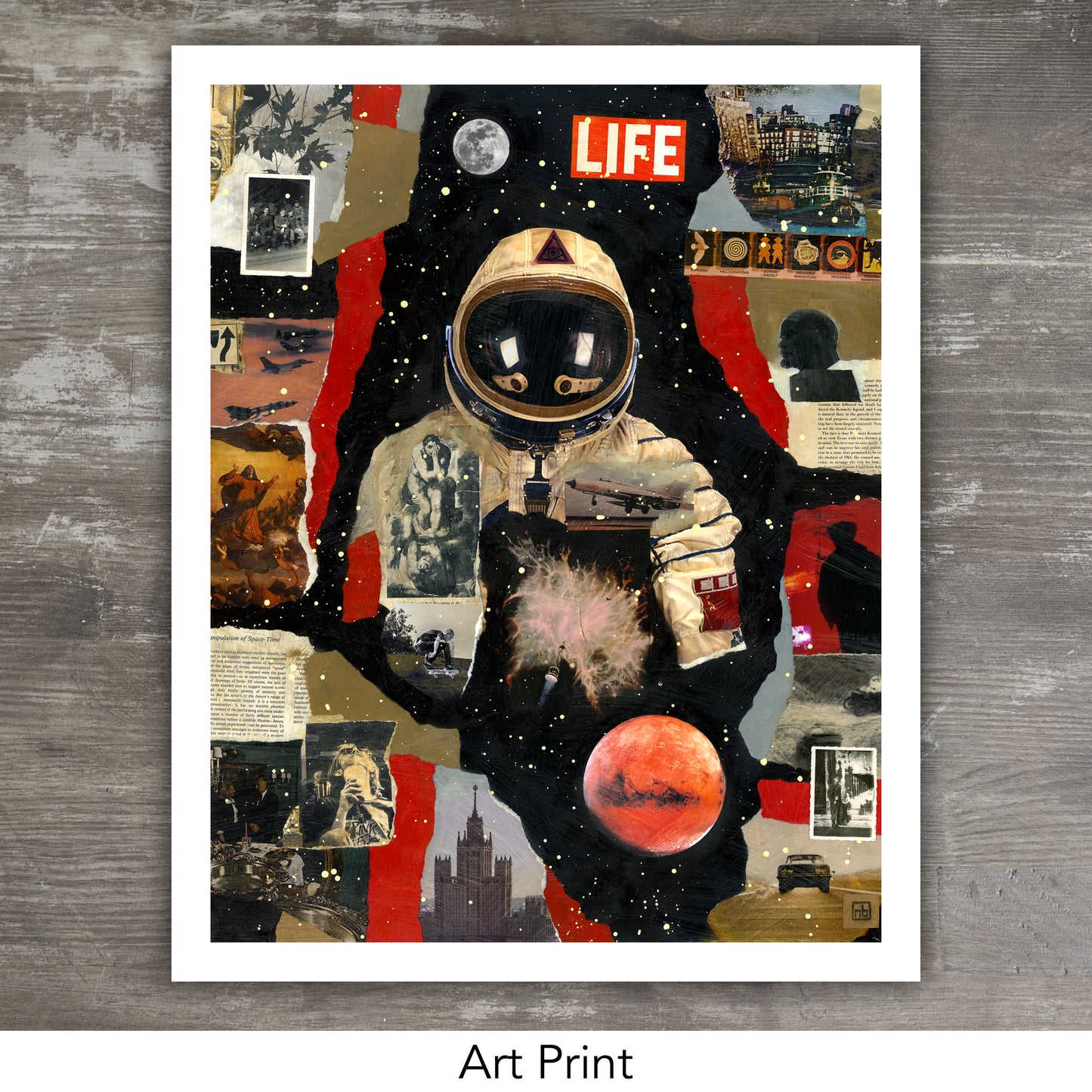 SOYUZ // Mixed Media Painting