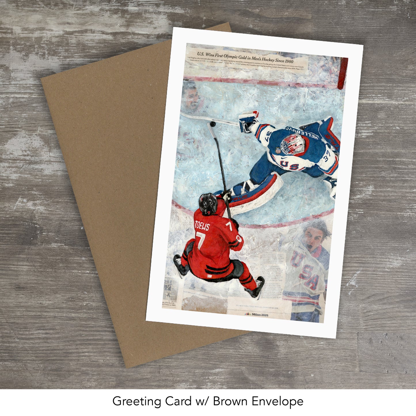 CONNOR HELLEBUYCK'S GOLDEN SAVE // Oil Painting and Newspaper Collage