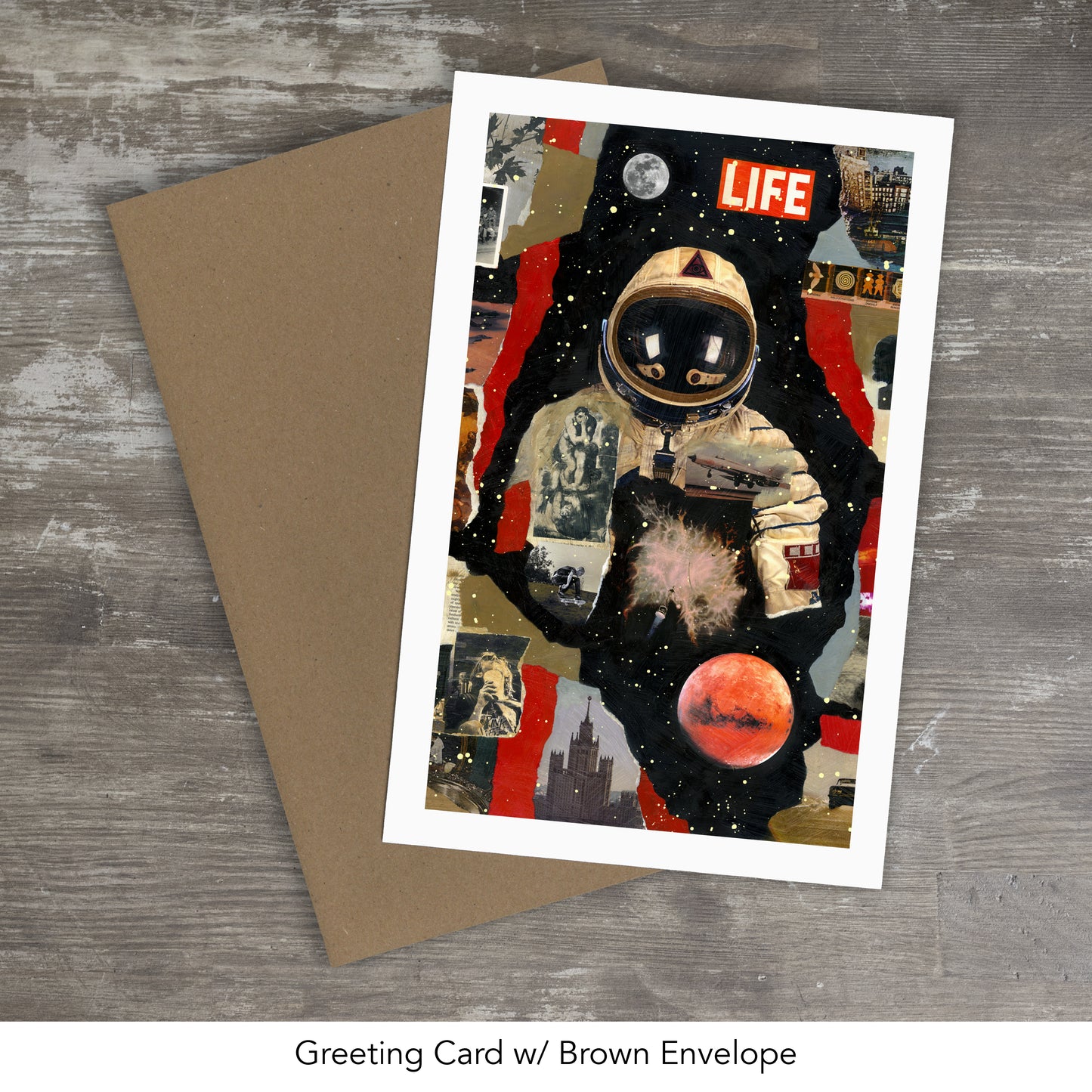 SOYUZ // Mixed Media Painting