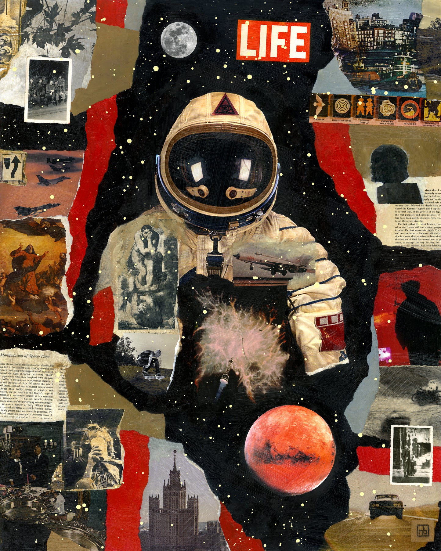 SOYUZ // Mixed Media Painting