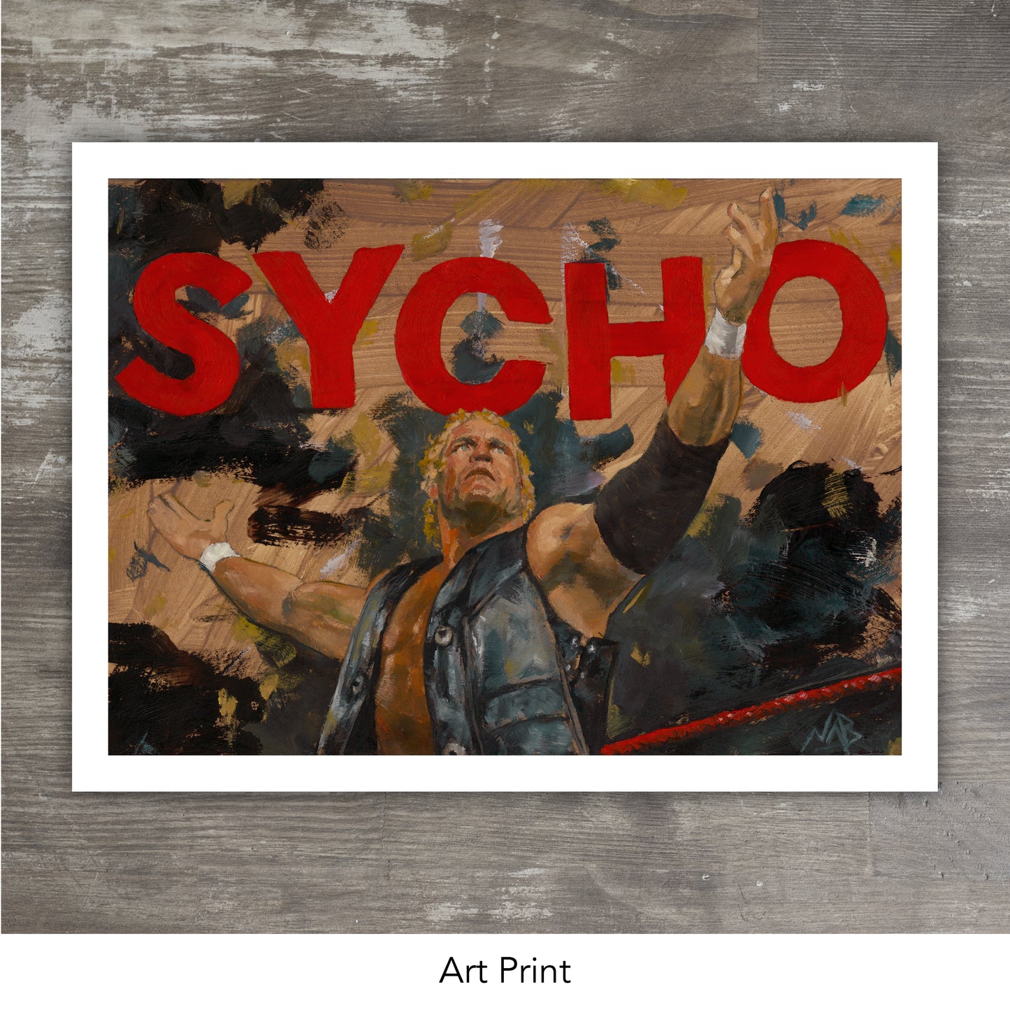 SYCHO SID // Oil Painting