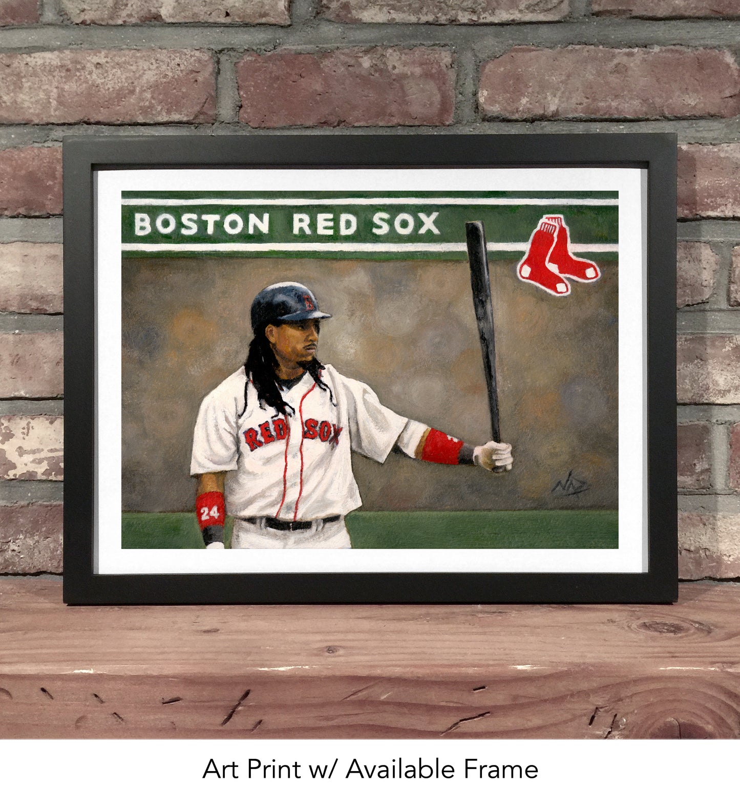 MANNY RAMIREZ // Oil Painting