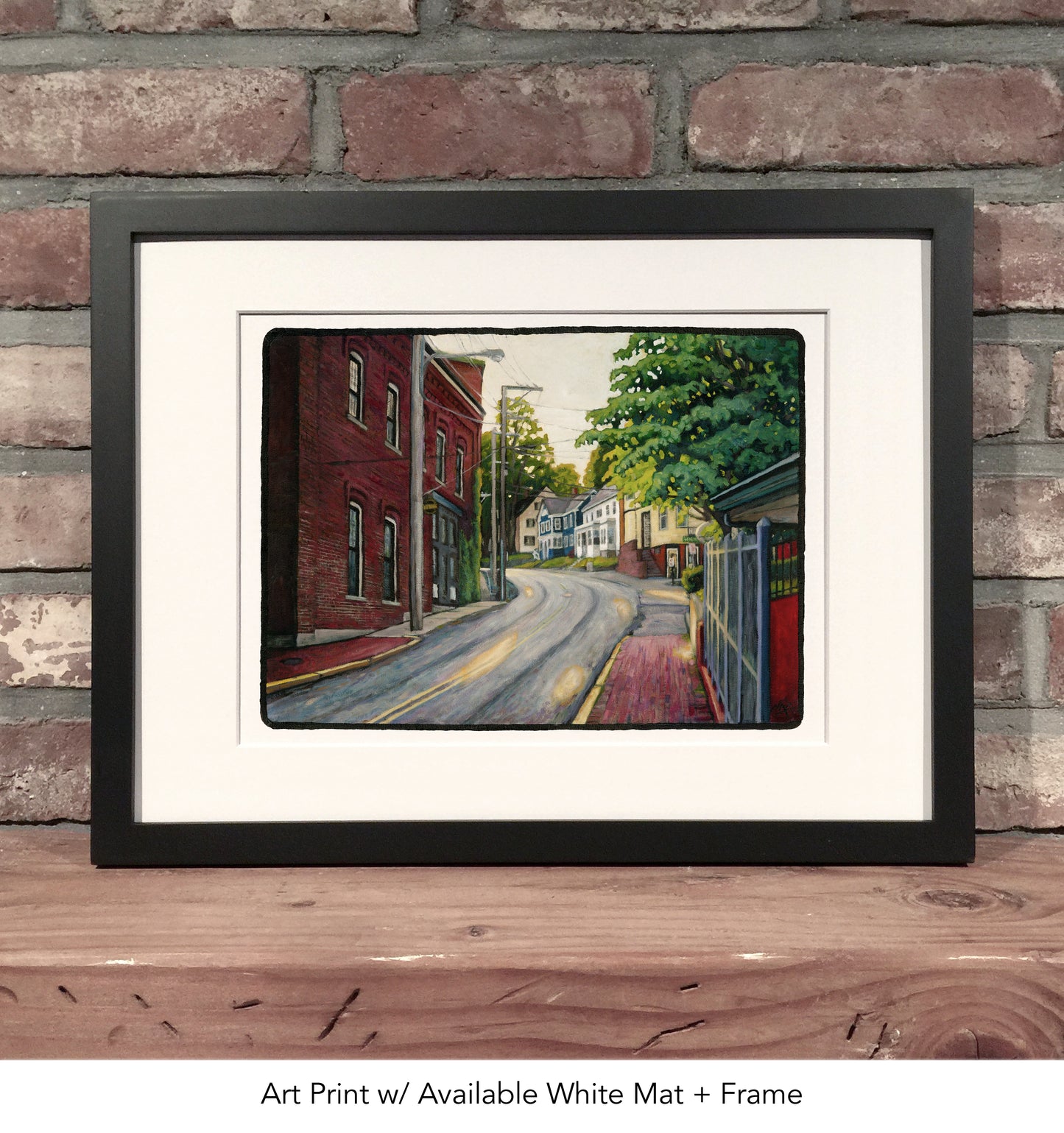 HIGH ST. AMESBURY // Oil Painting