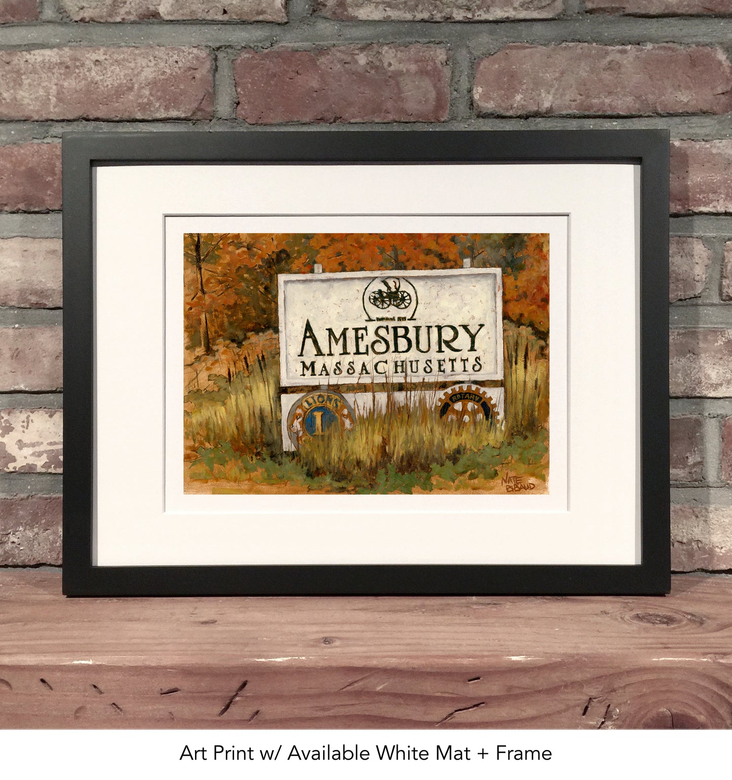 AMESBURY MA // Oil Painting