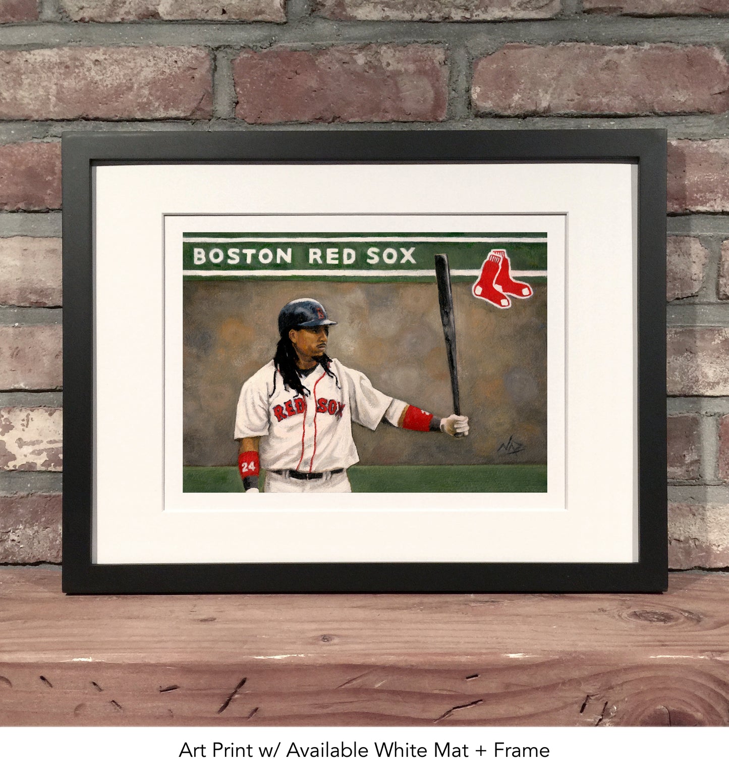 MANNY RAMIREZ // Oil Painting