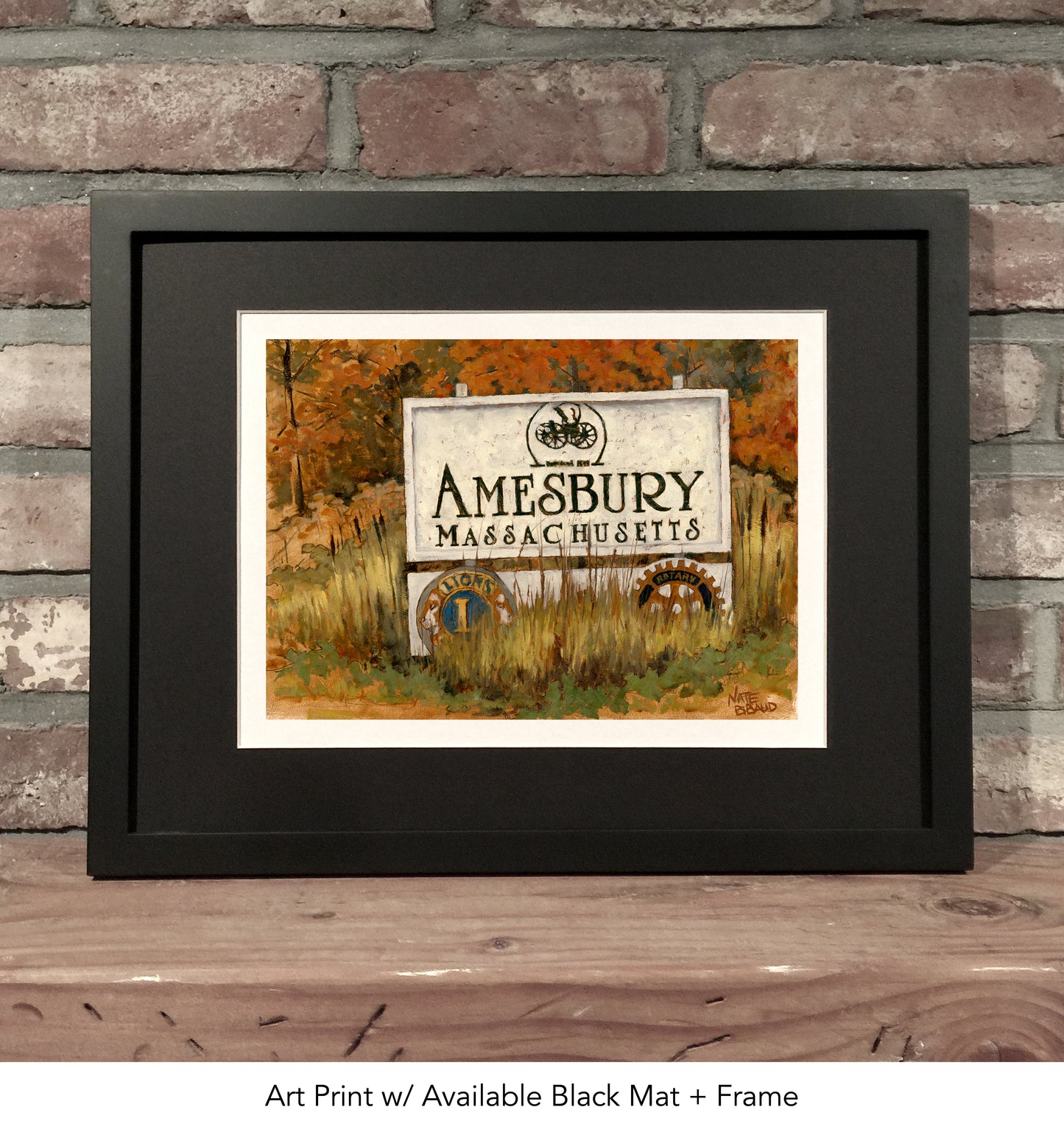 AMESBURY MA // Oil Painting