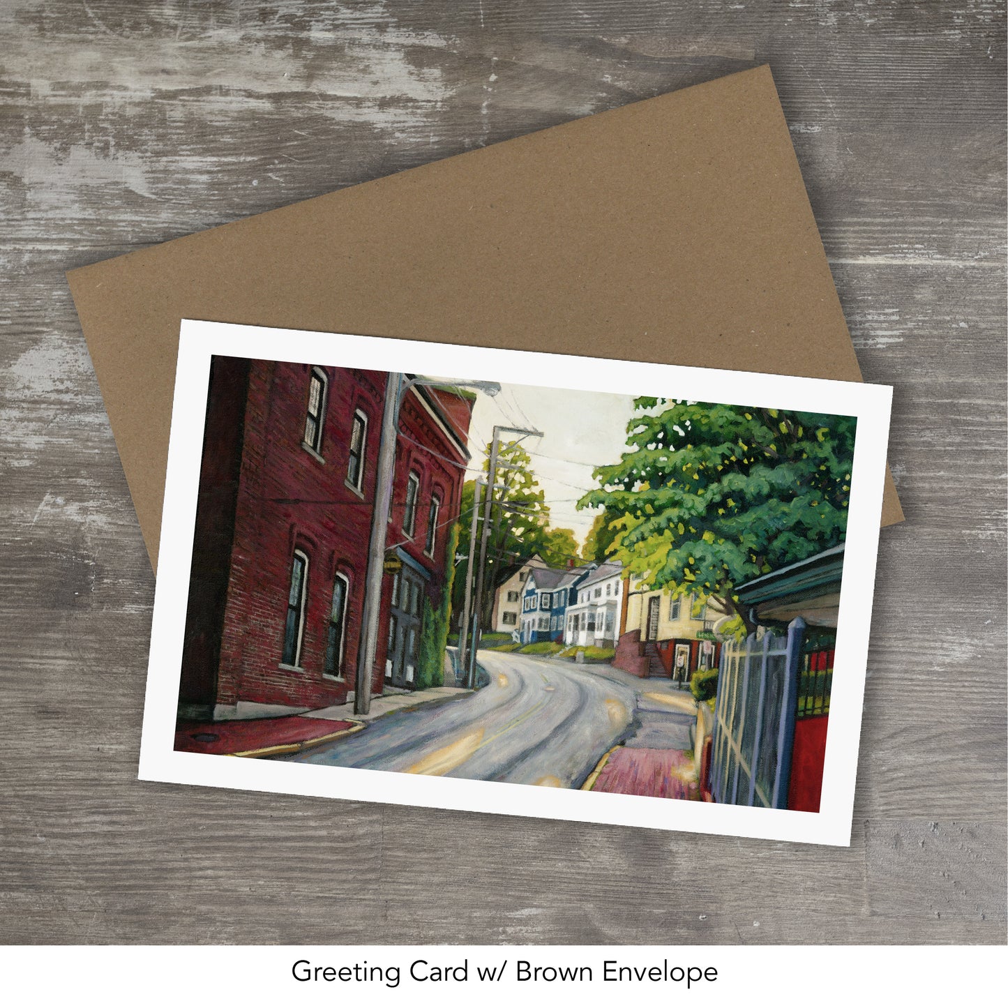 HIGH ST. AMESBURY // Oil Painting