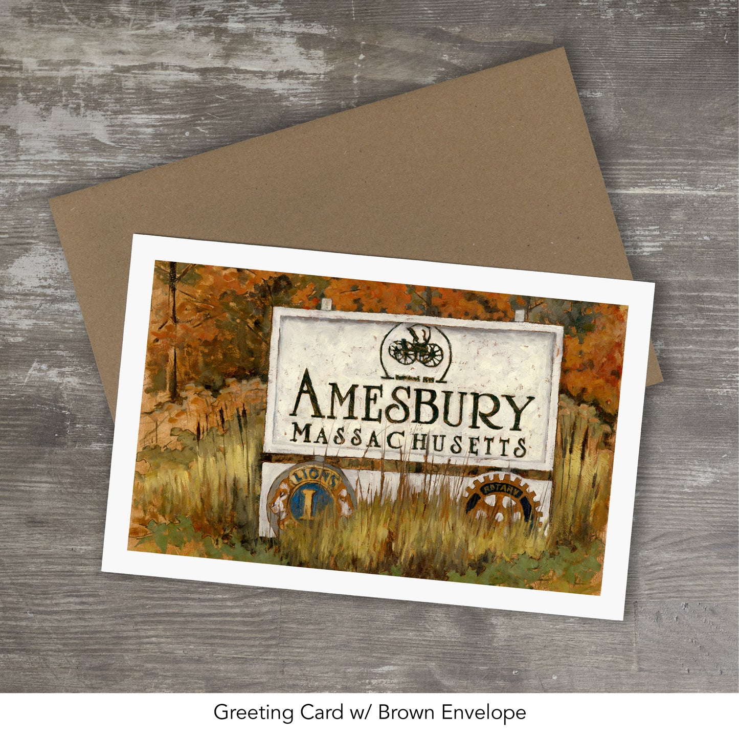 AMESBURY MA // Oil Painting