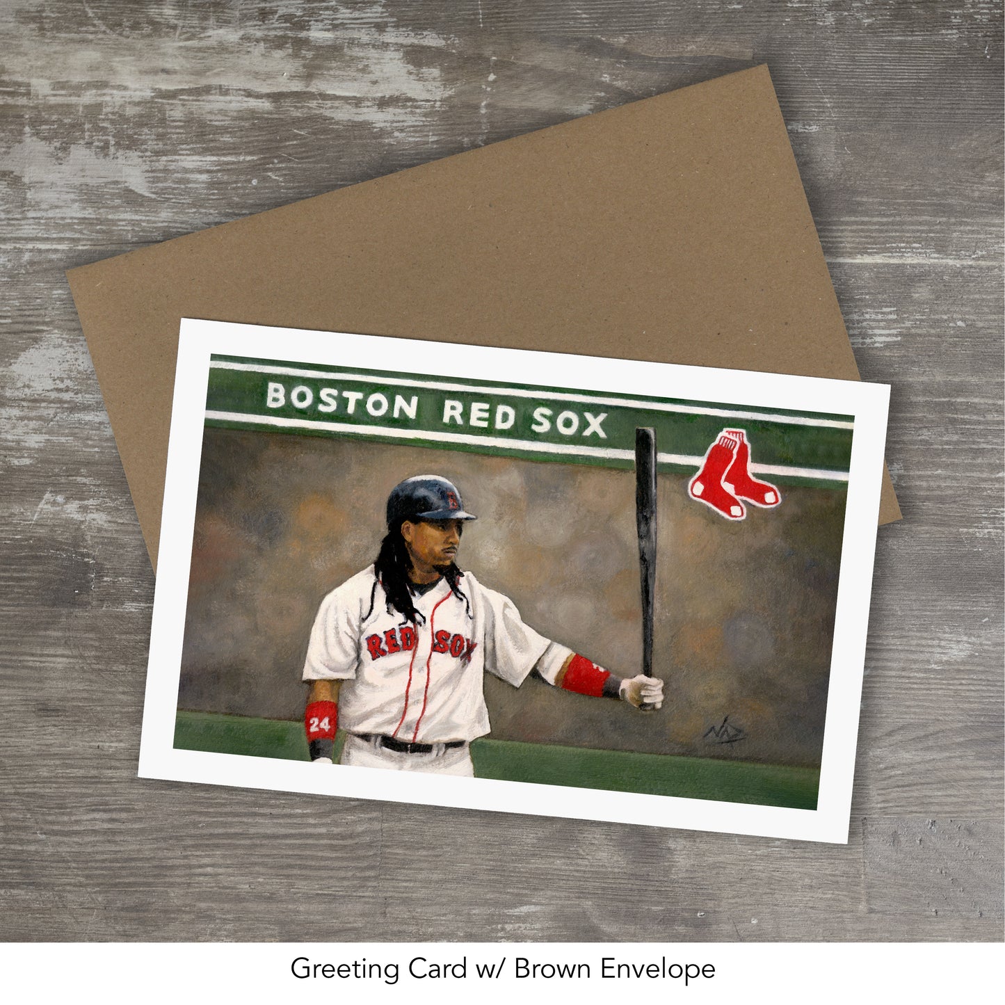 MANNY RAMIREZ // Oil Painting