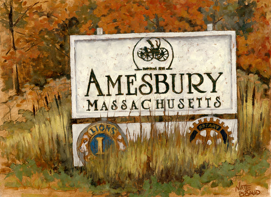 AMESBURY MA // Oil Painting