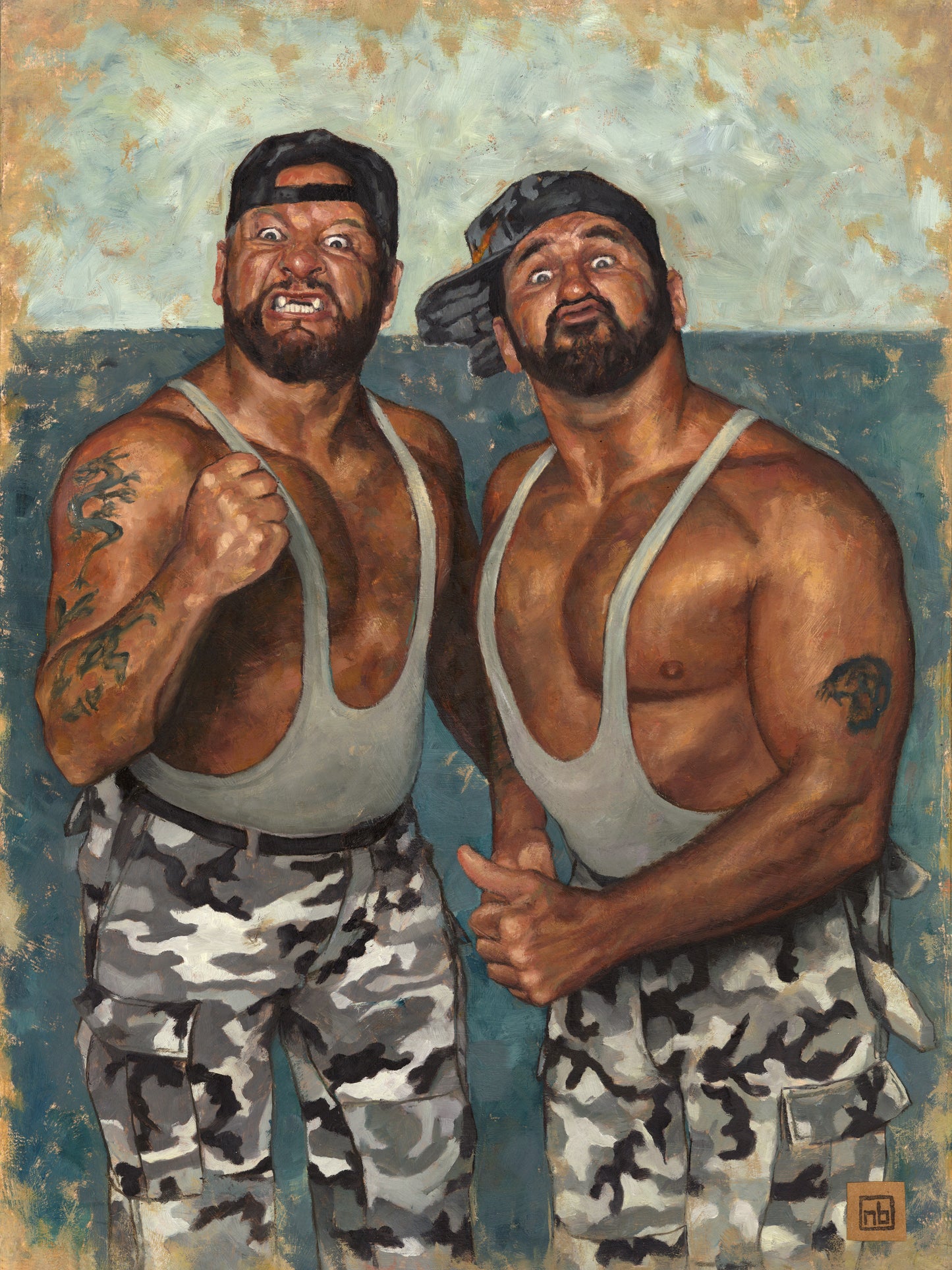 THE BUSHWACKERS // Oil Painting