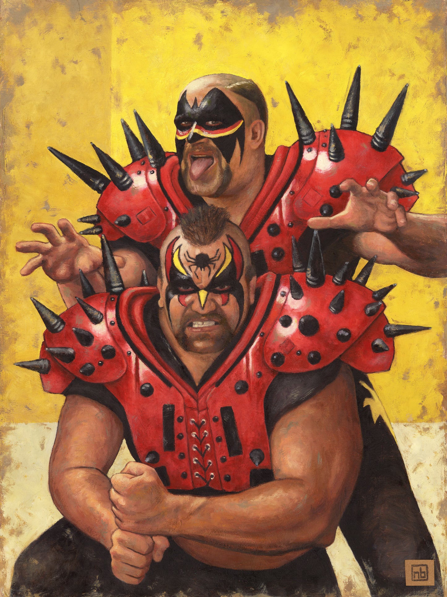 ROAD WARRIORS - LEGION OF DOOM // Oil Painting