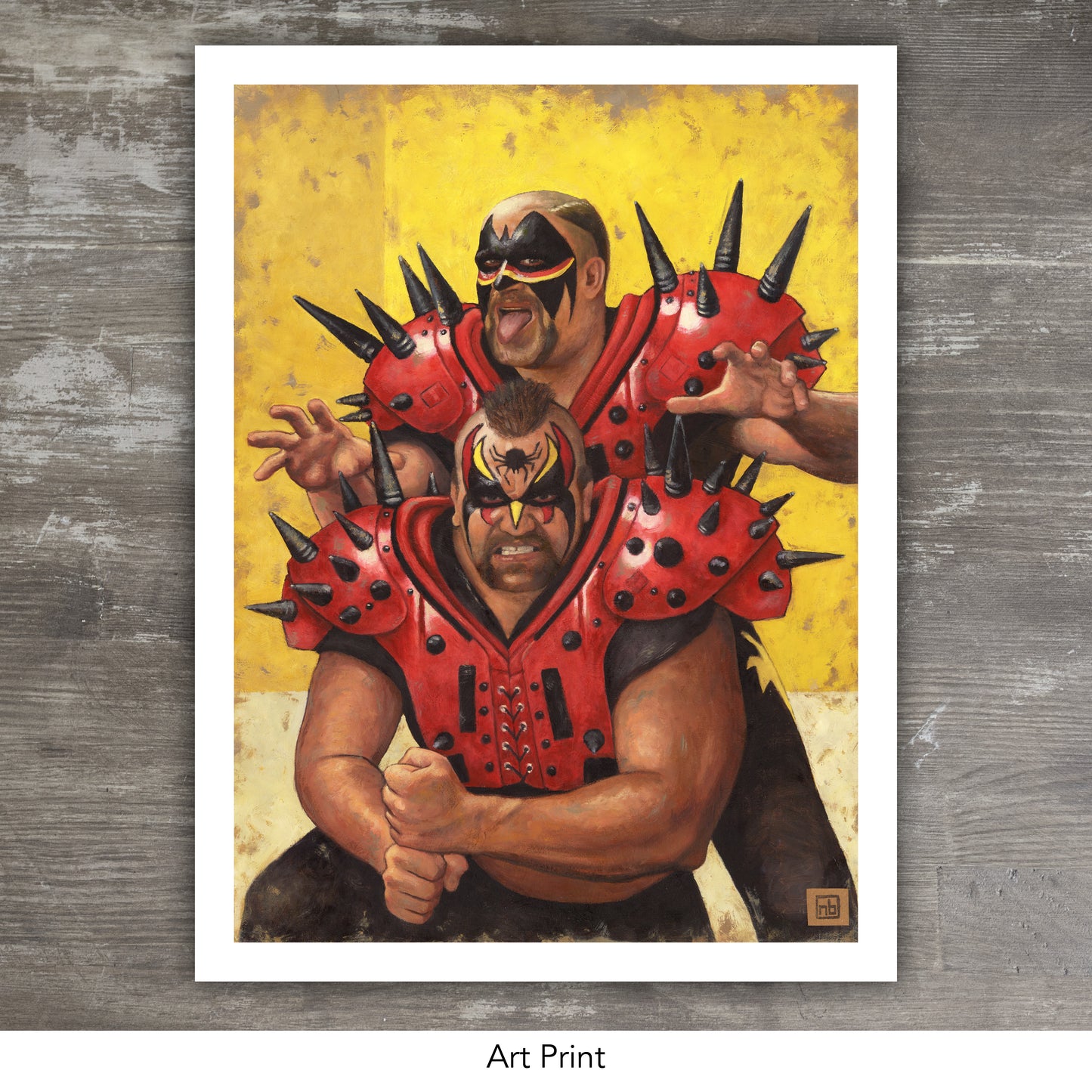 ROAD WARRIORS - LEGION OF DOOM // Oil Painting