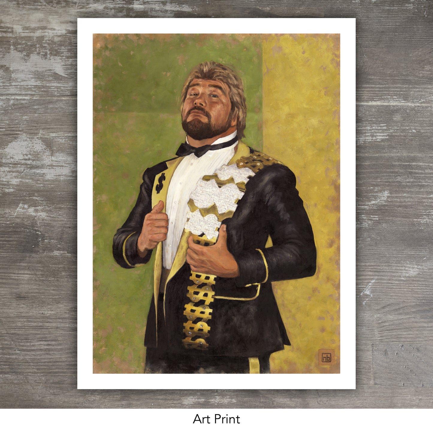 MILLION DOLLAR MAN - TED DIBIASE // Oil Painting
