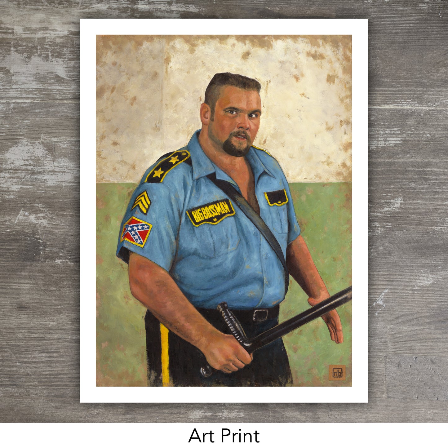 BIG BOSS MAN // Oil Painting