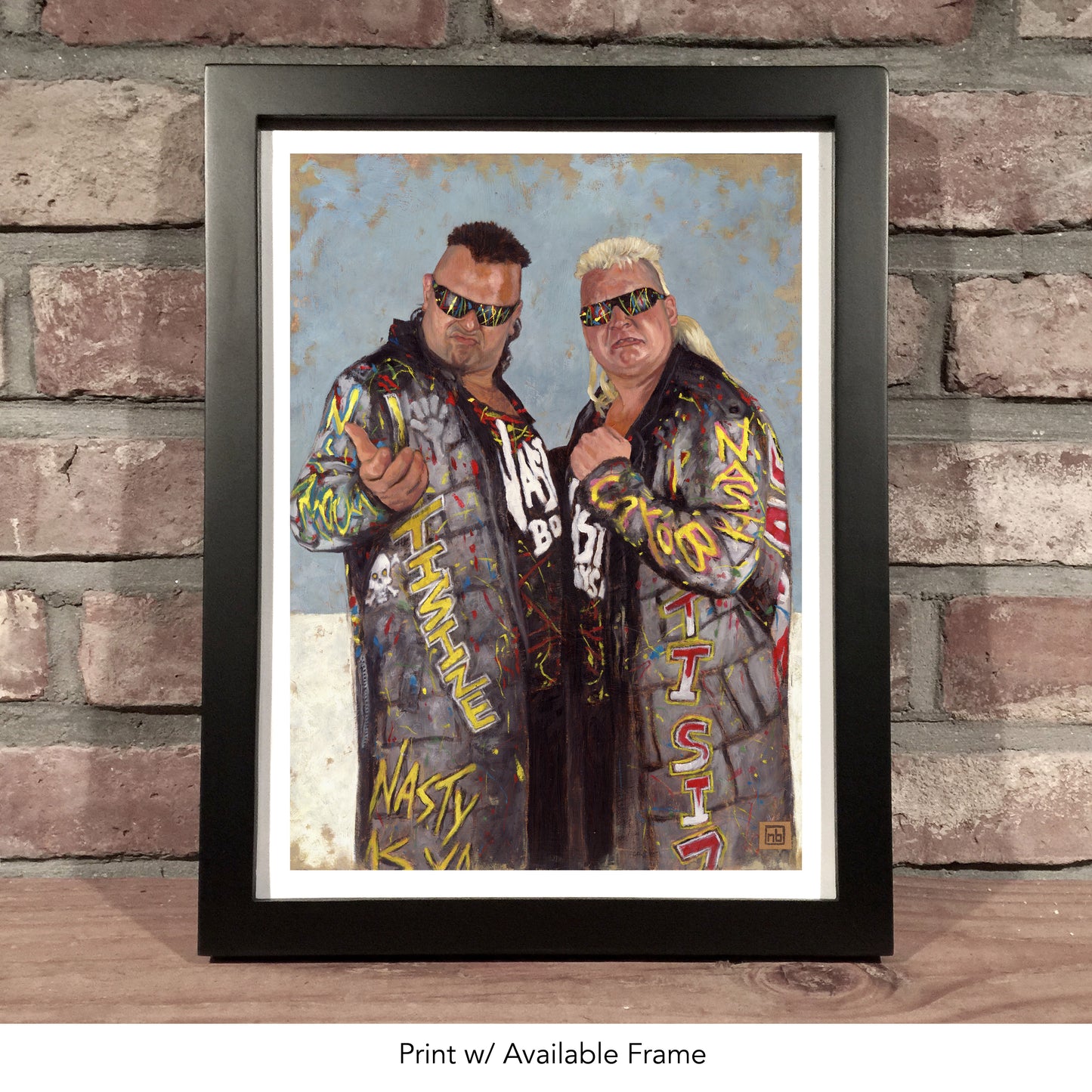 NASTY BOYS // Oil Painting