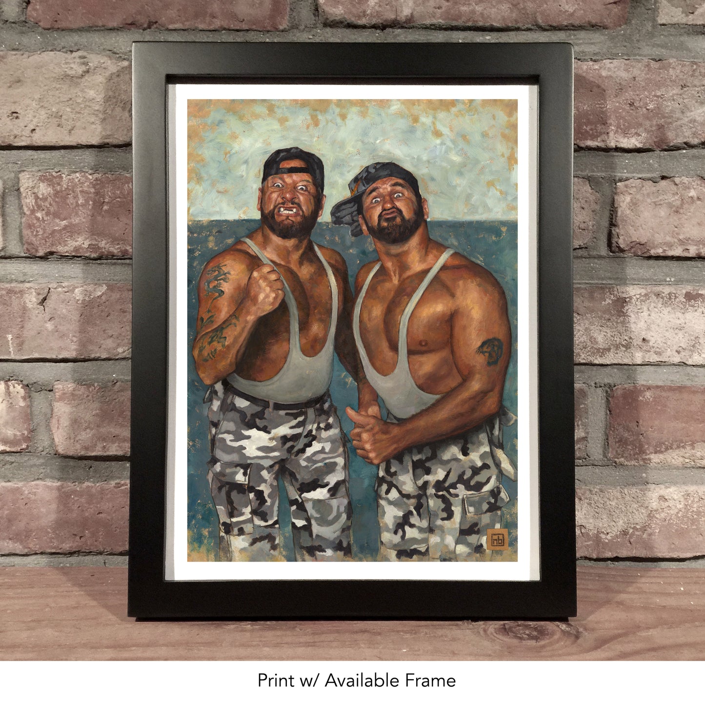 THE BUSHWACKERS // Oil Painting