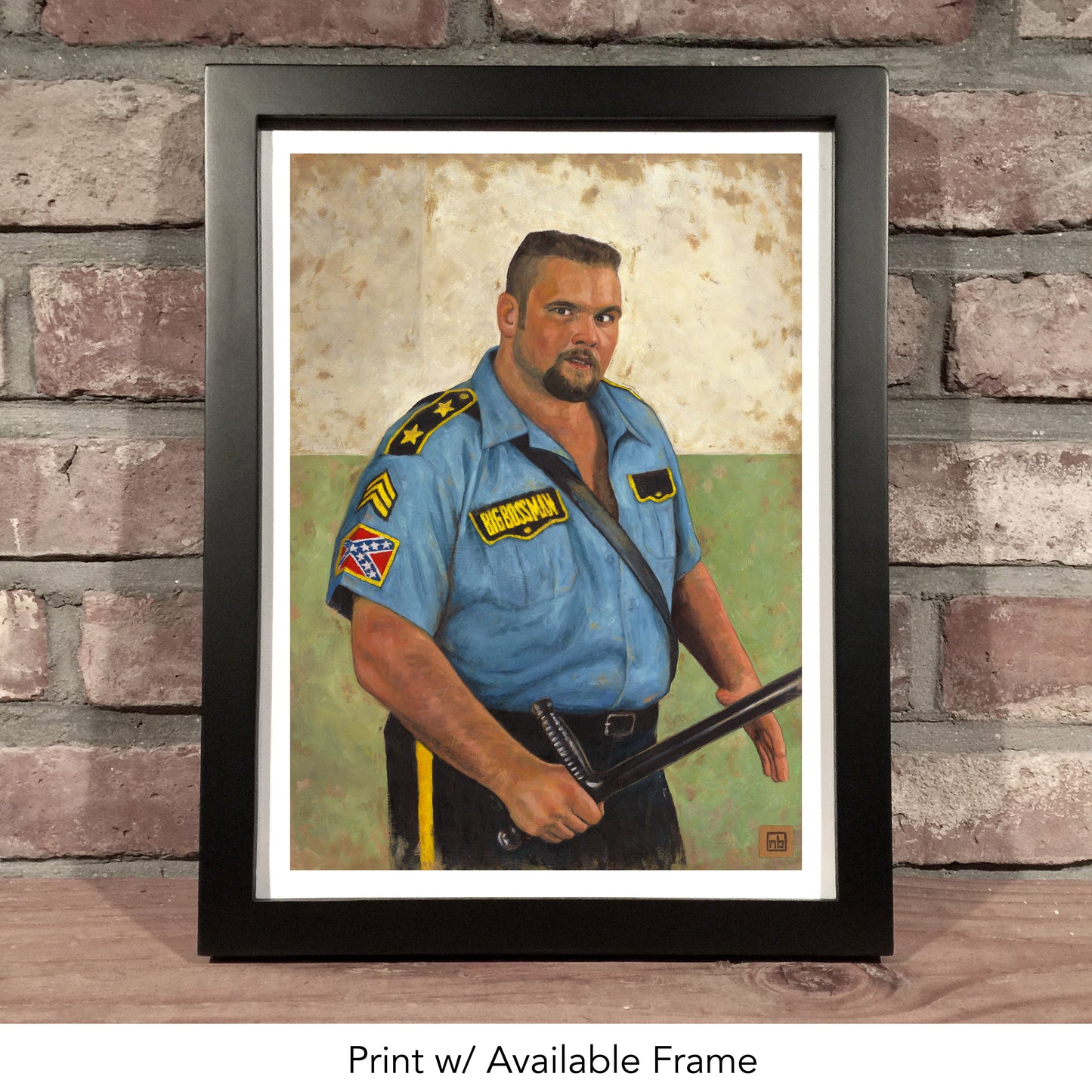BIG BOSS MAN // Oil Painting