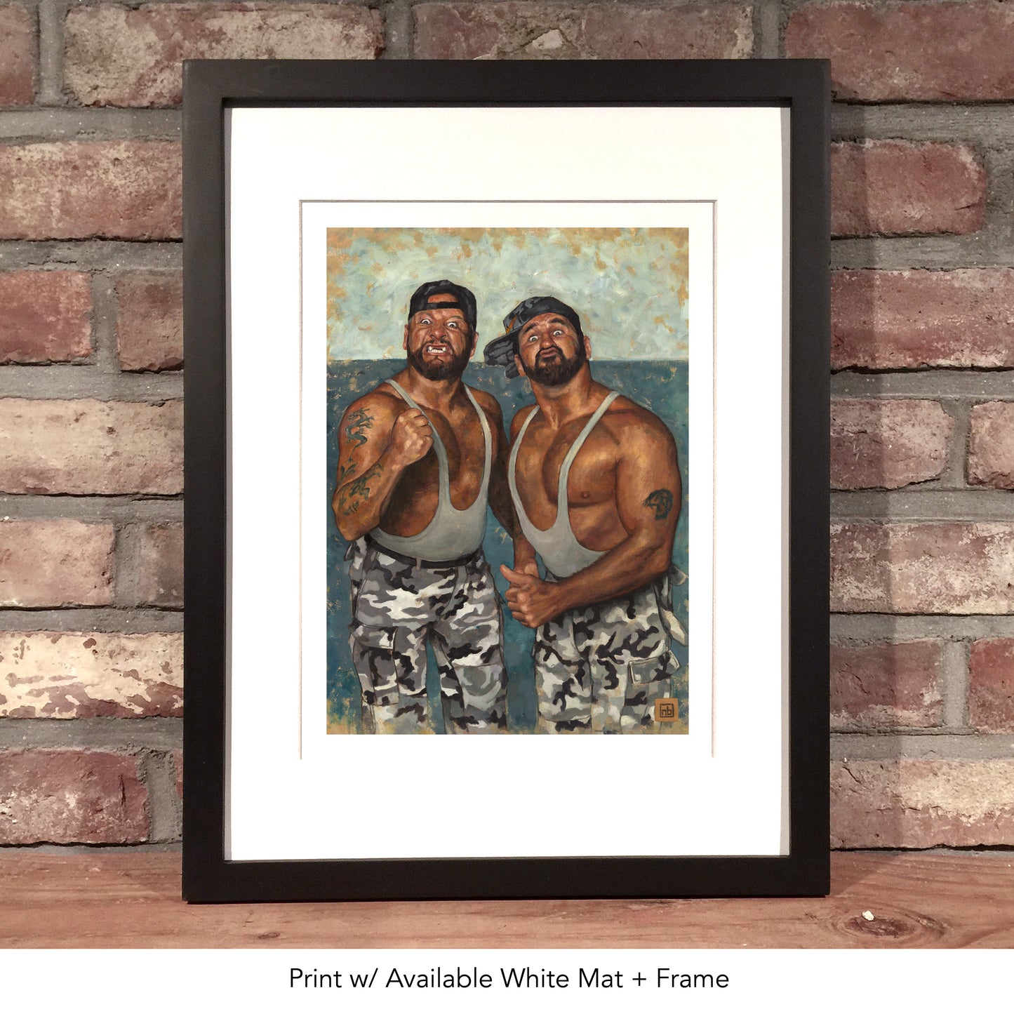 THE BUSHWACKERS // Oil Painting