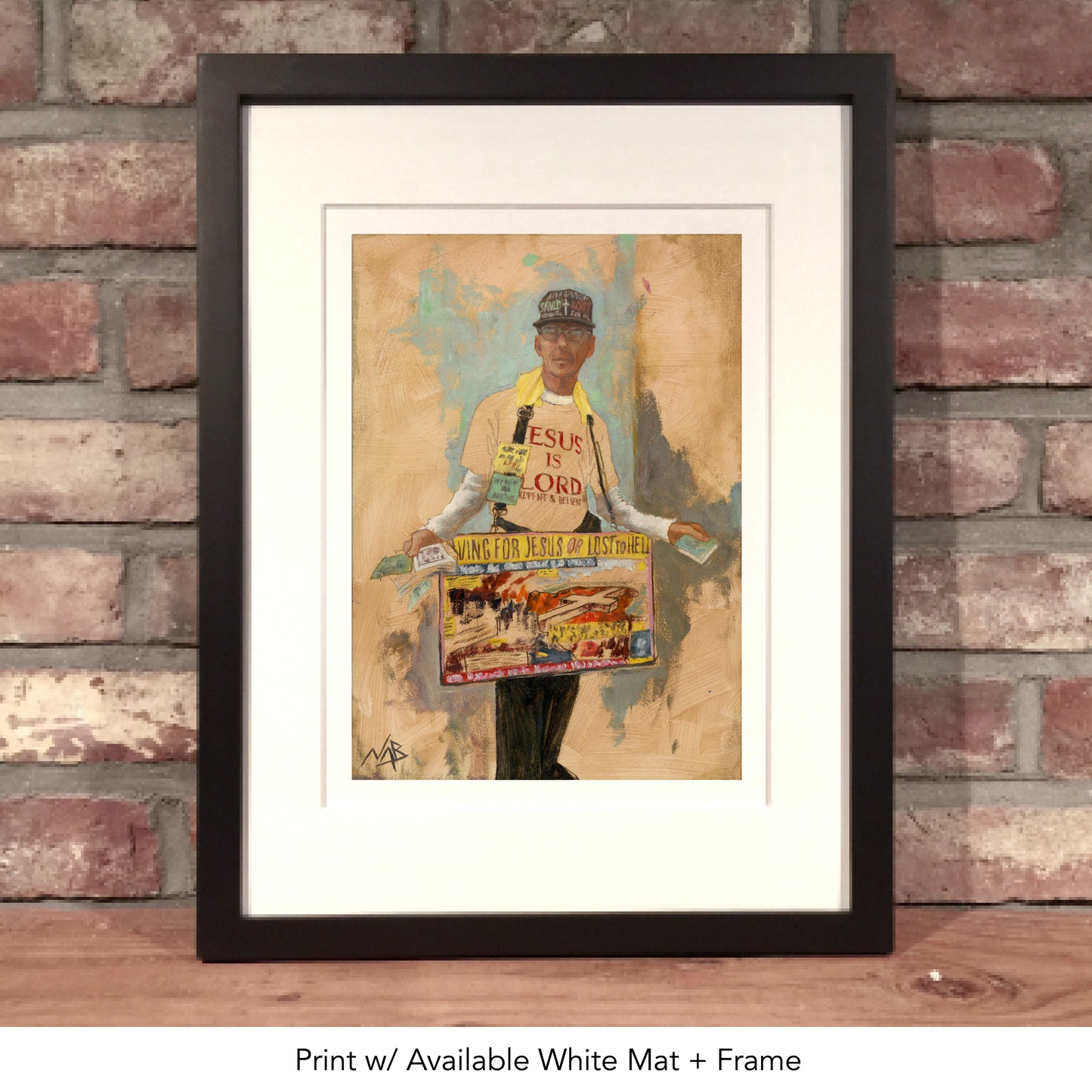 JESUS IS LORD // Oil Painting