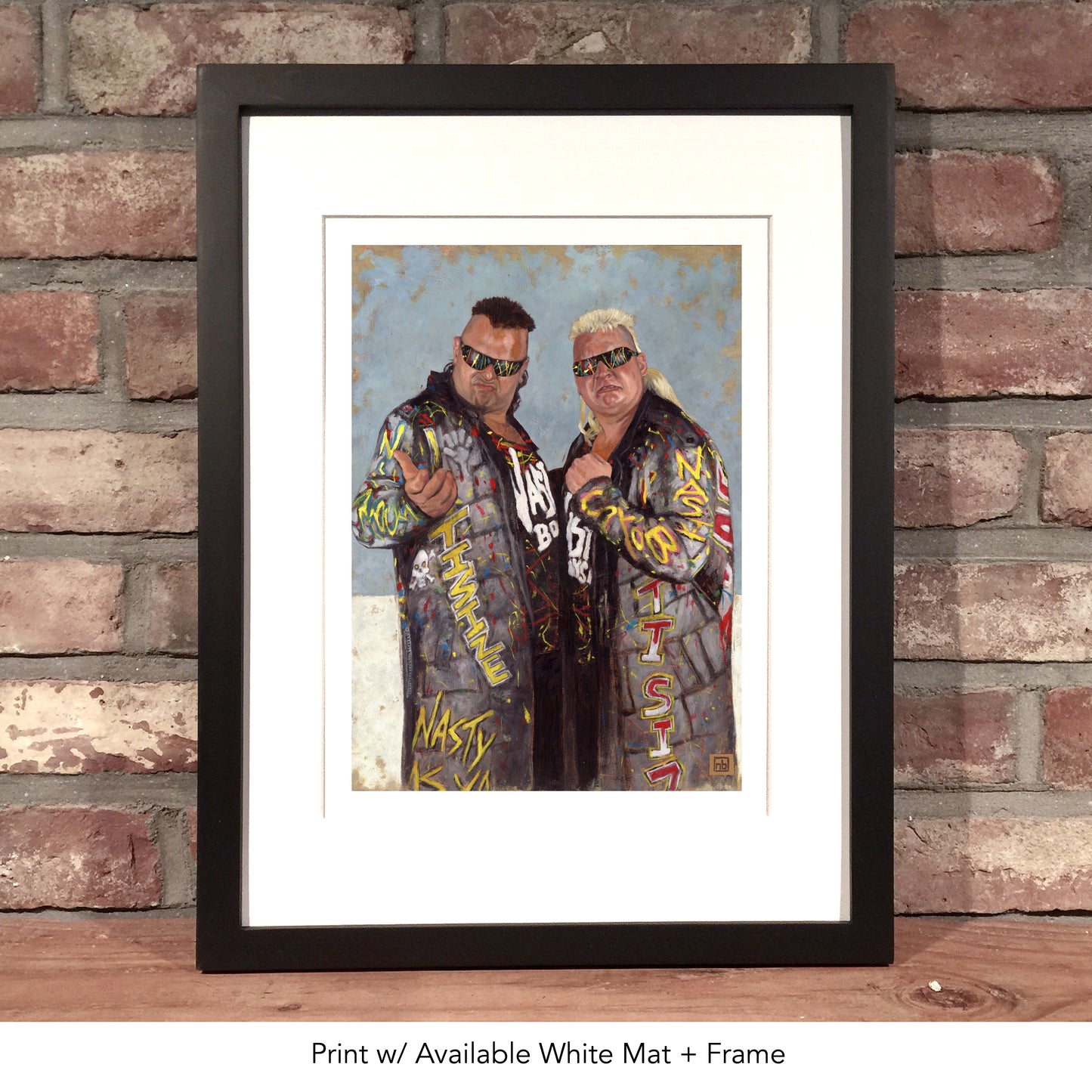 NASTY BOYS // Oil Painting