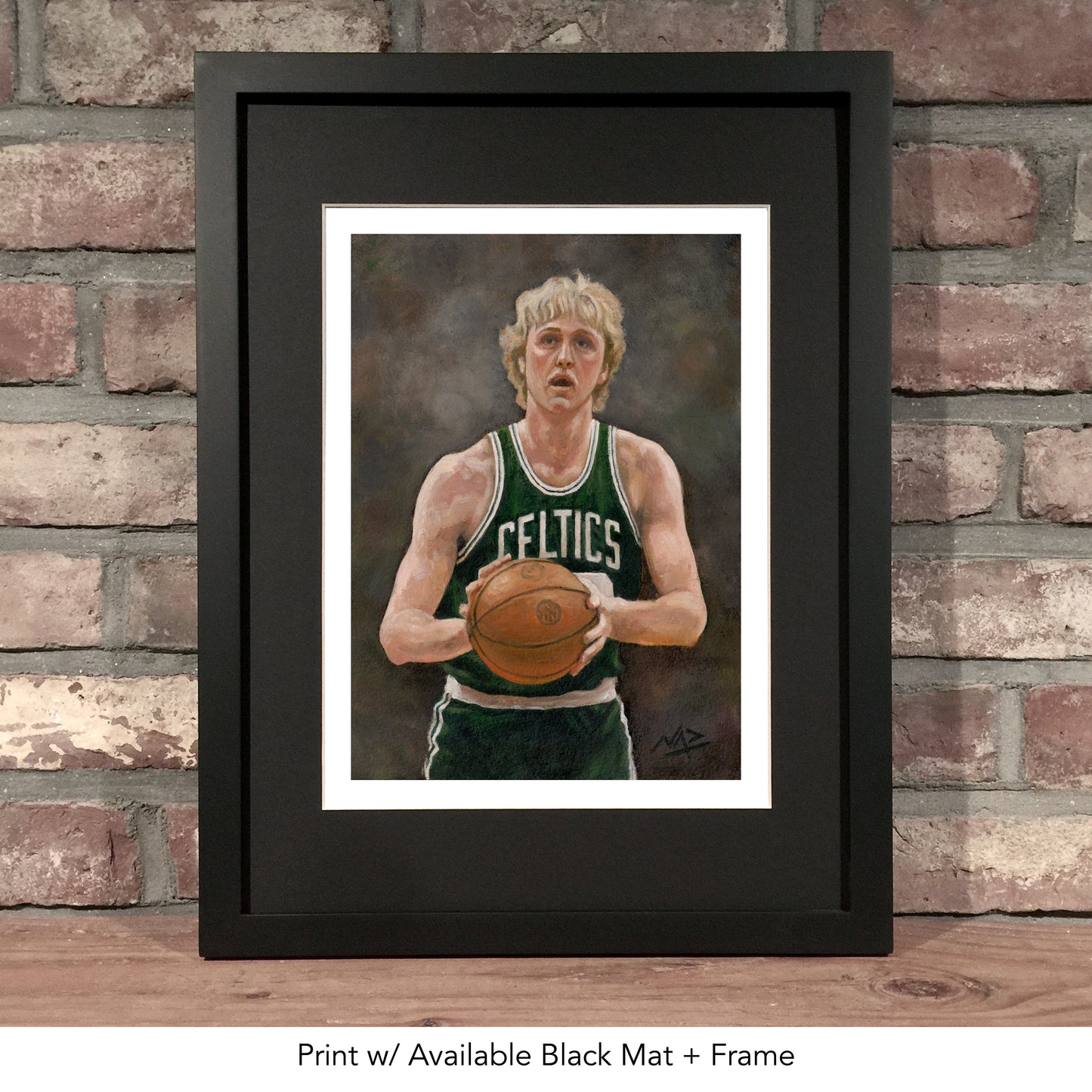 LARRY BIRD // Oil Painting