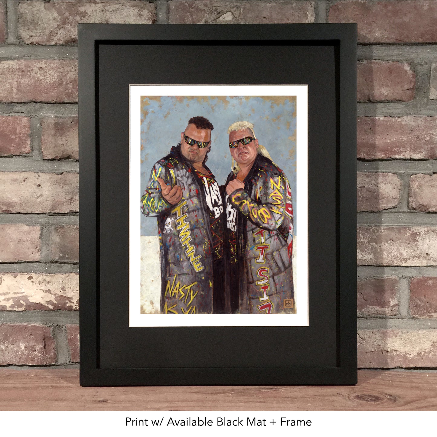 NASTY BOYS // Oil Painting