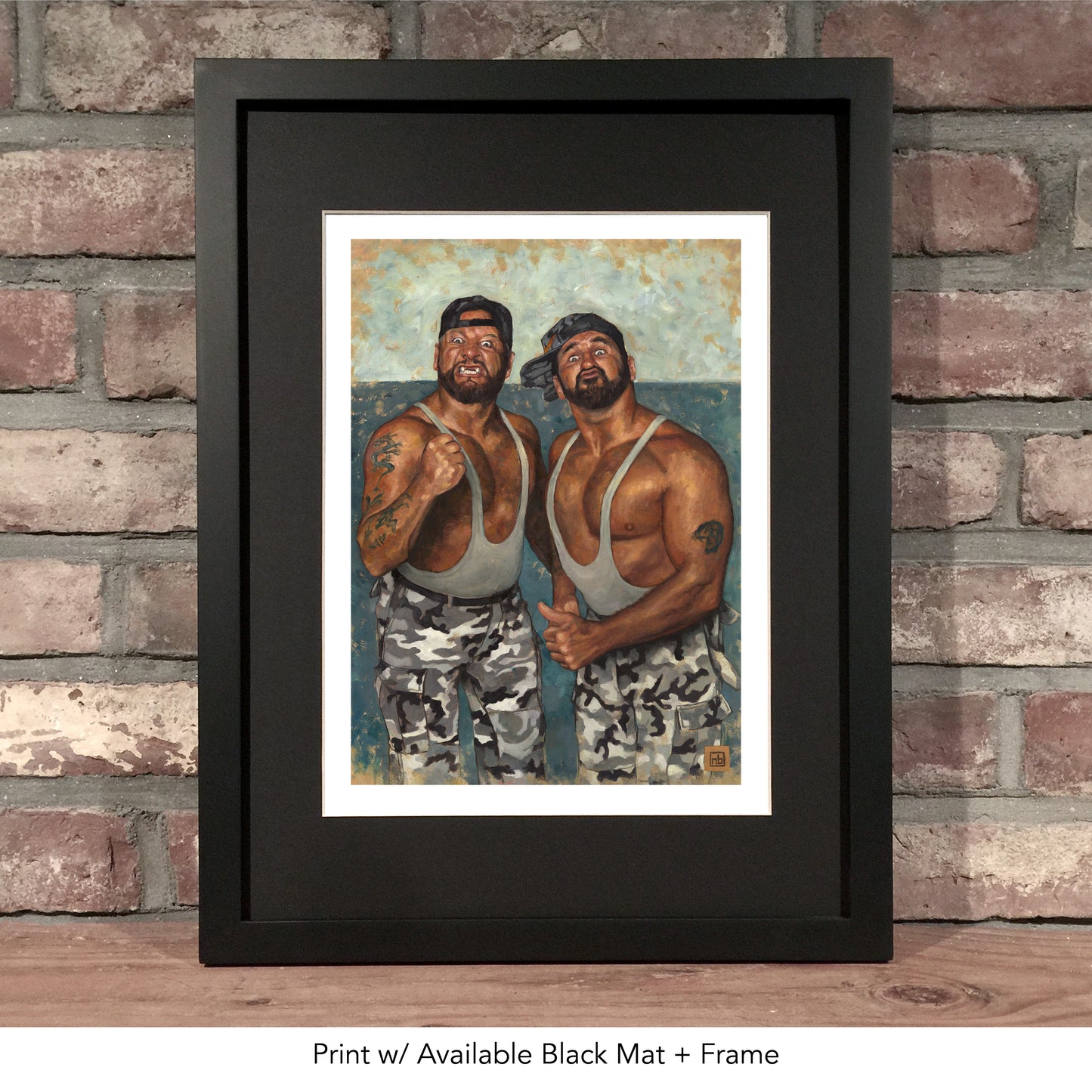 THE BUSHWACKERS // Oil Painting