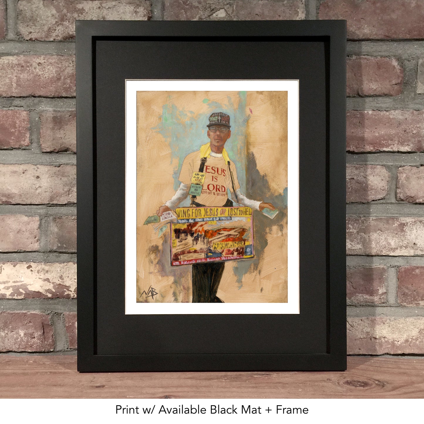 JESUS IS LORD // Oil Painting