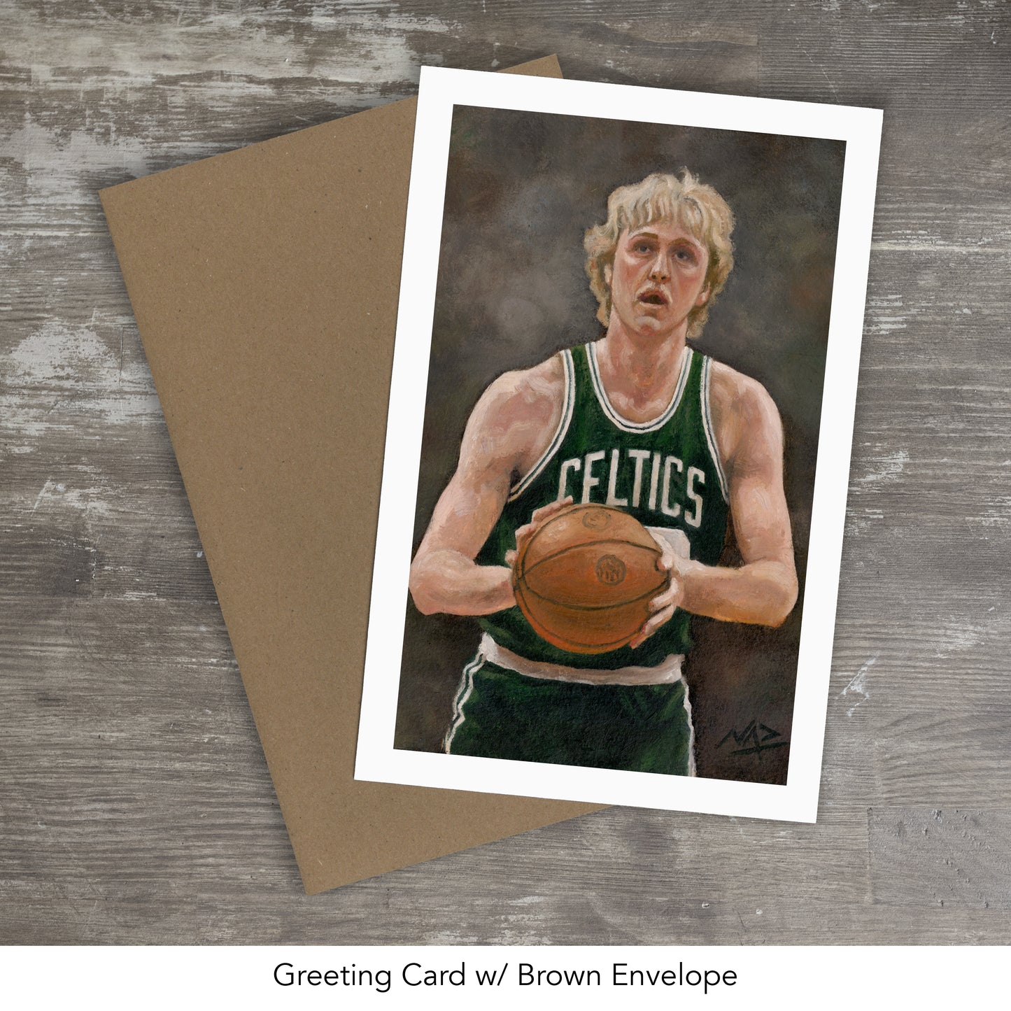 LARRY BIRD // Oil Painting