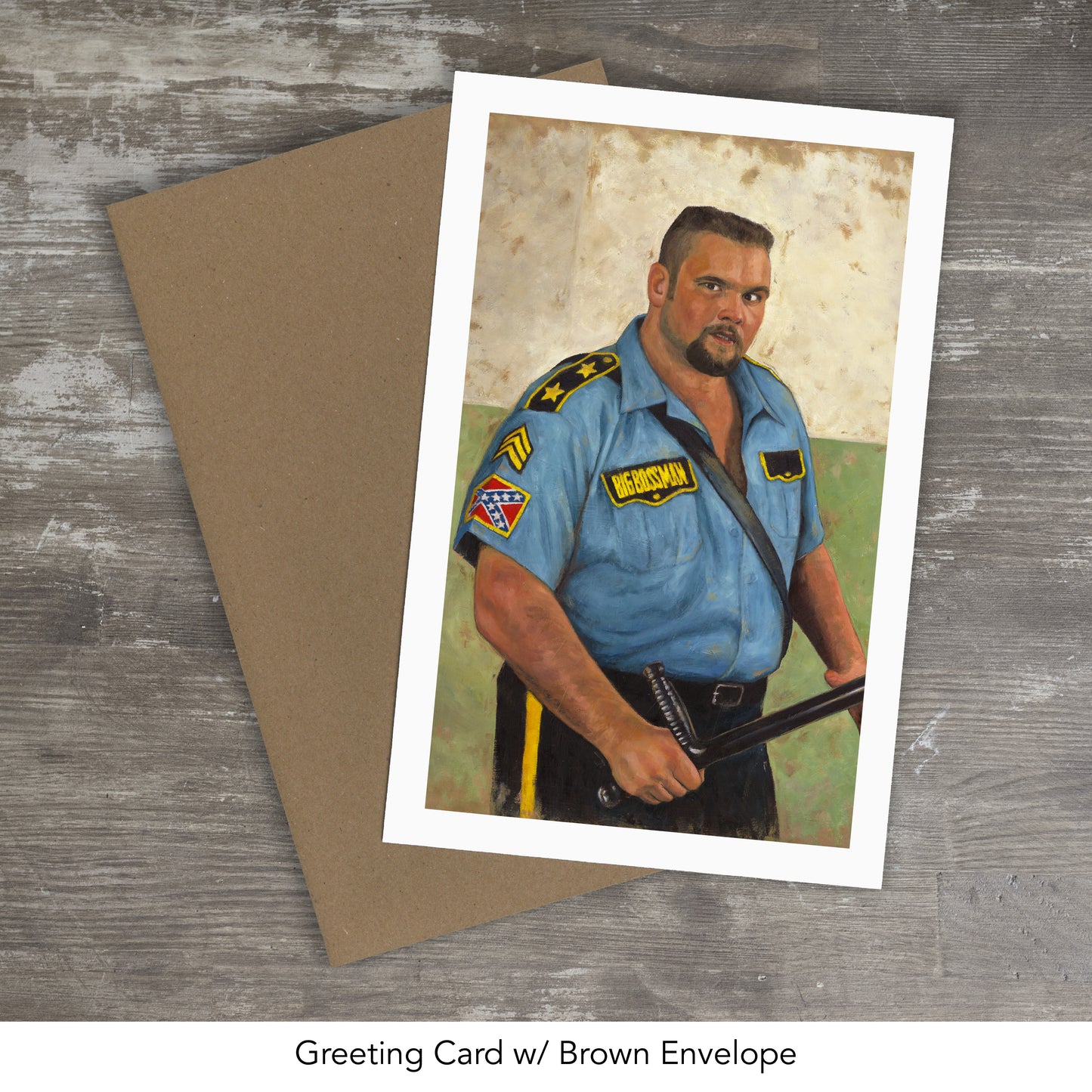 BIG BOSS MAN // Oil Painting