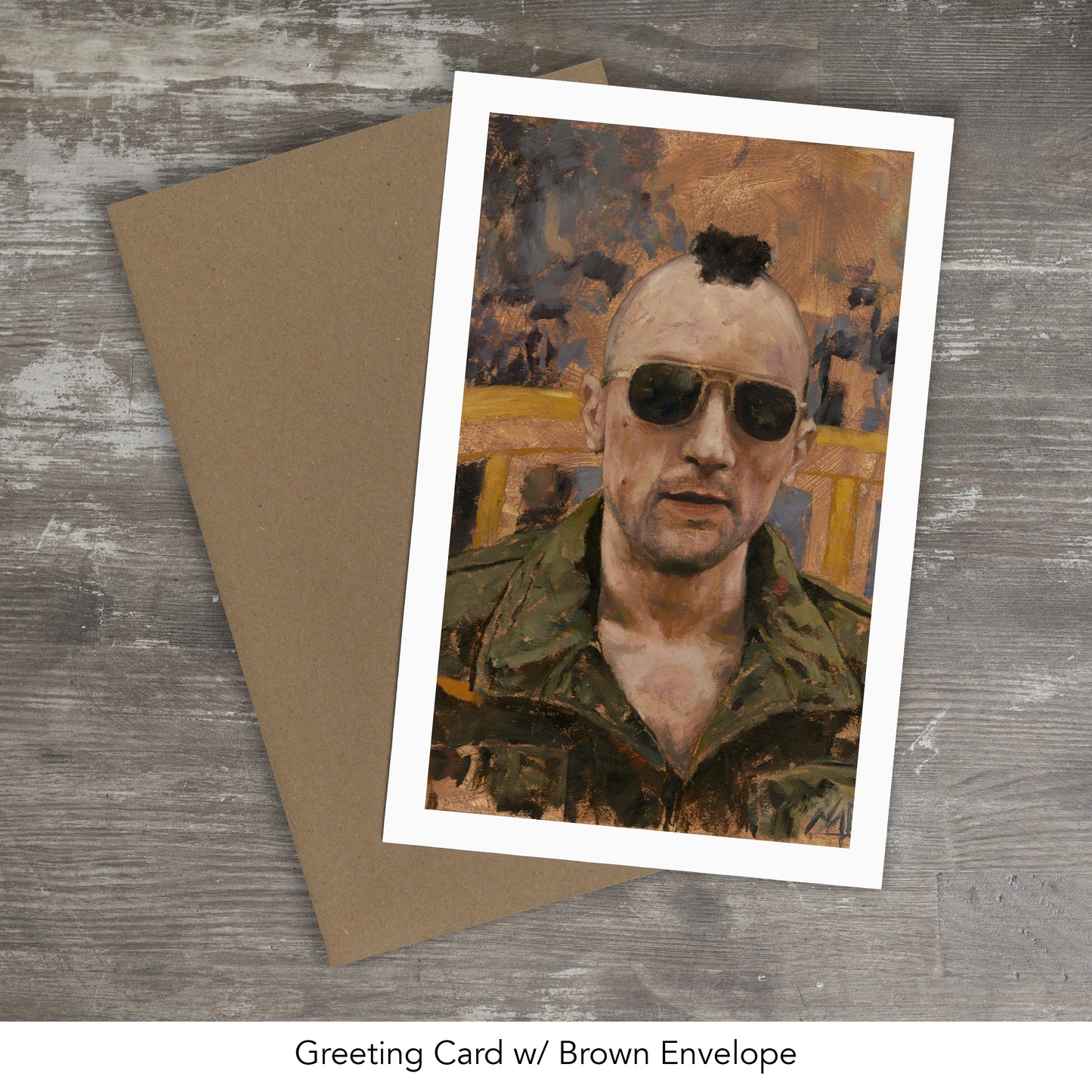 TAXI DRIVER // Oil Painting