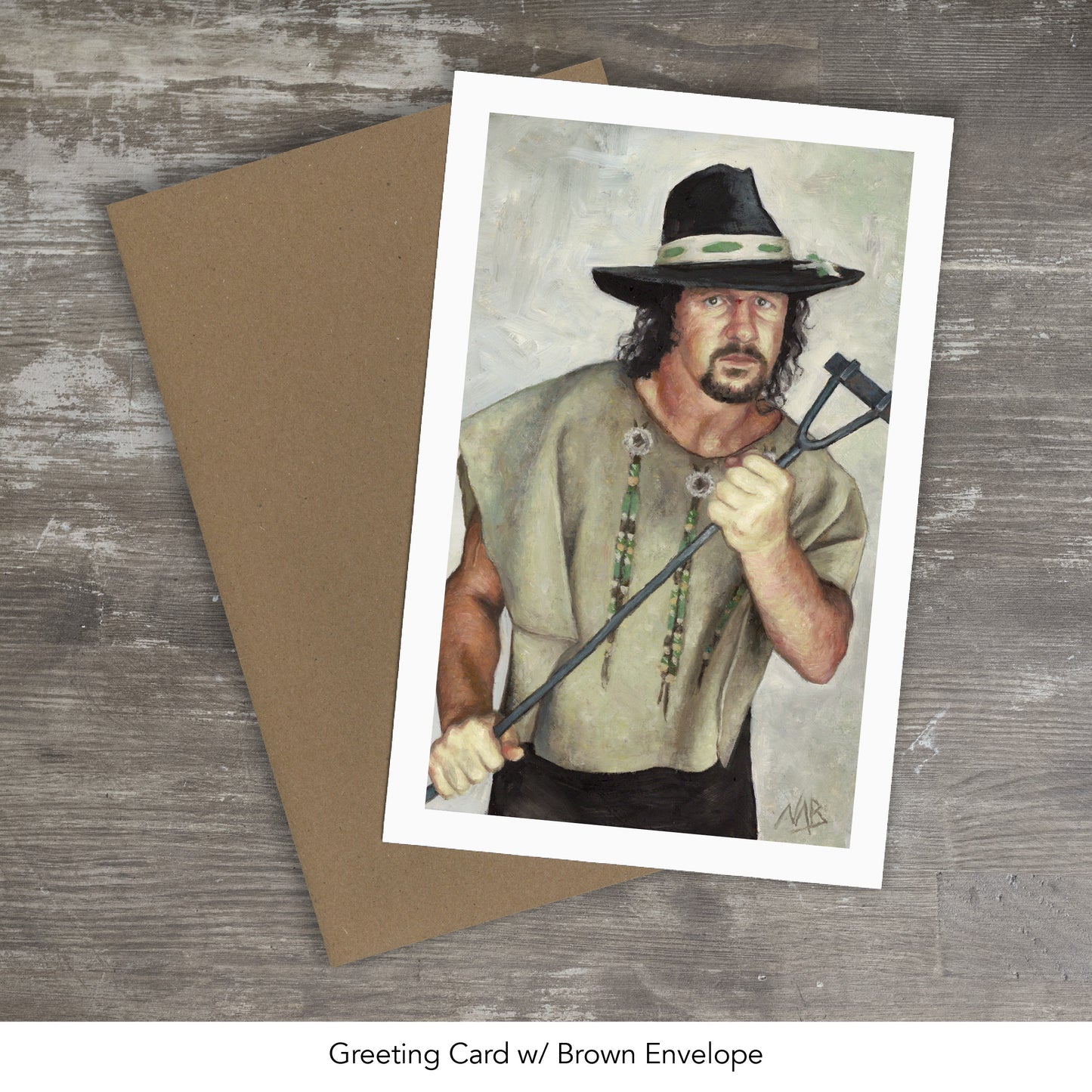 TERRY FUNK // Oil Painting