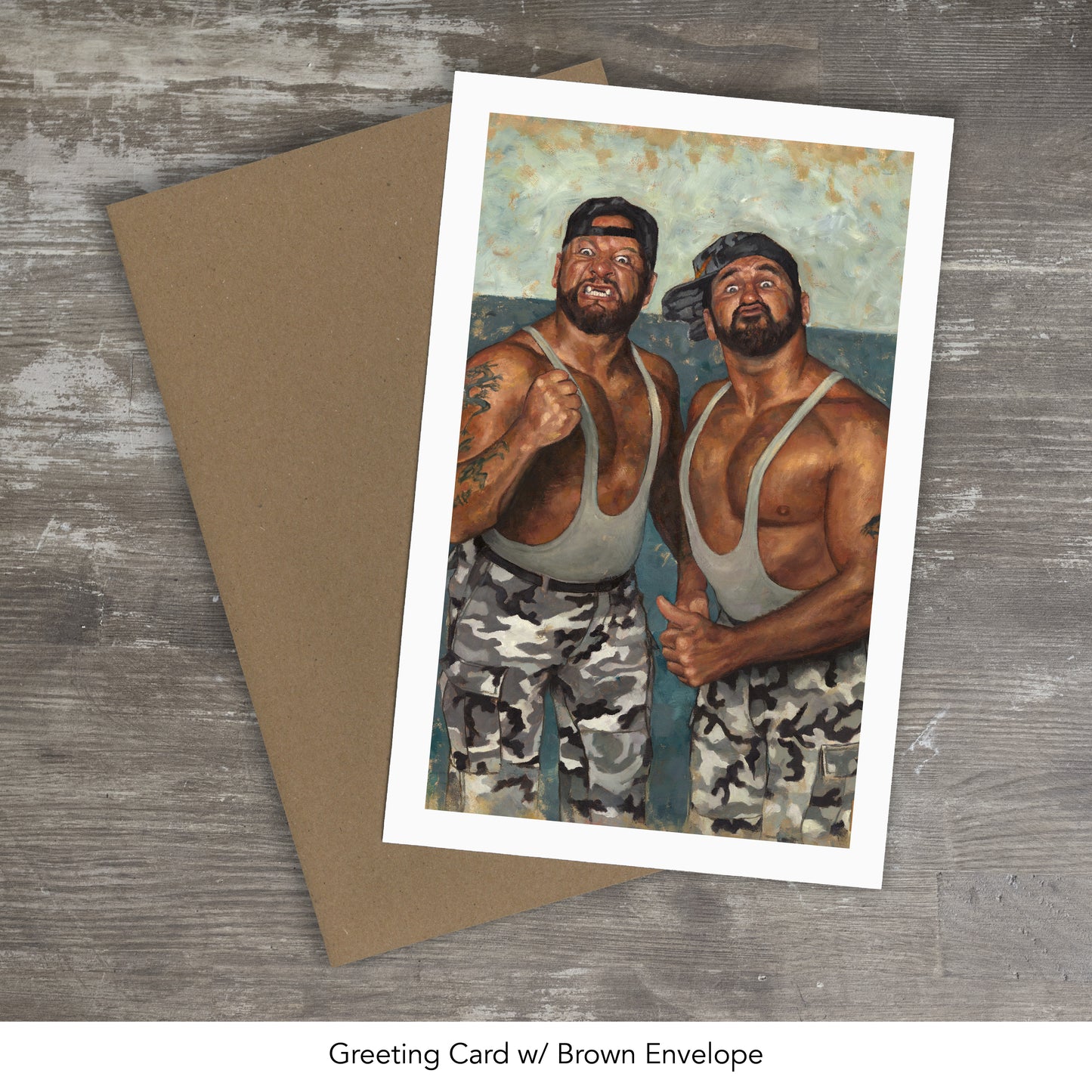 THE BUSHWACKERS // Oil Painting