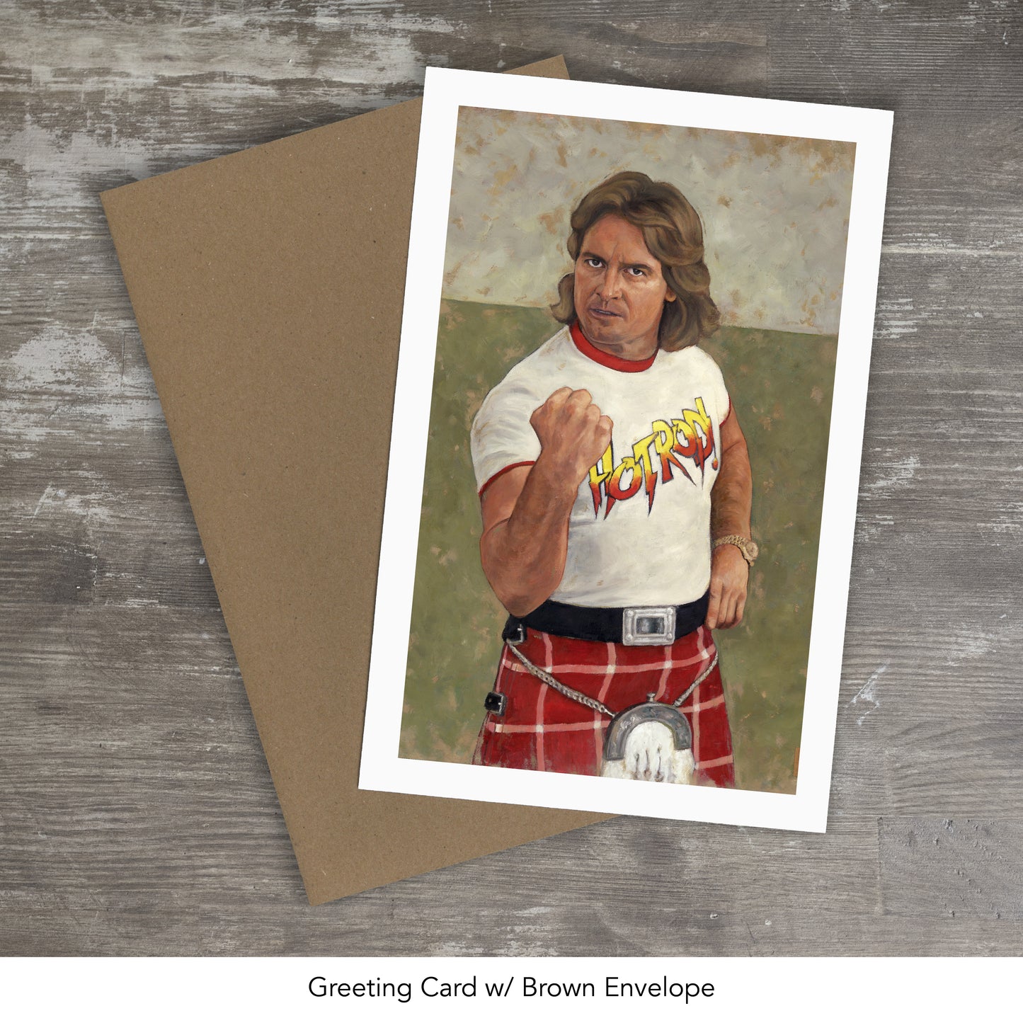 ROWDY RODDY PIPER // Oil Painting