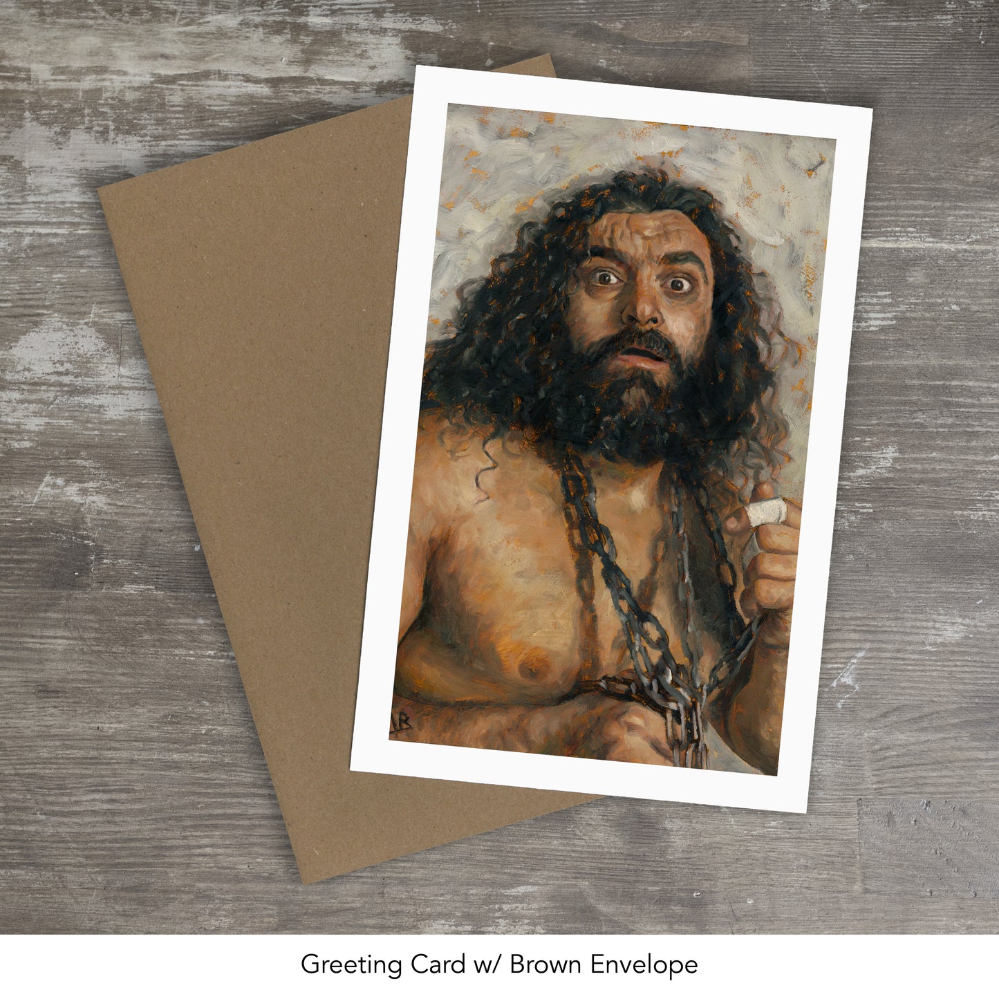 BRUISER BRODY // Oil Painting