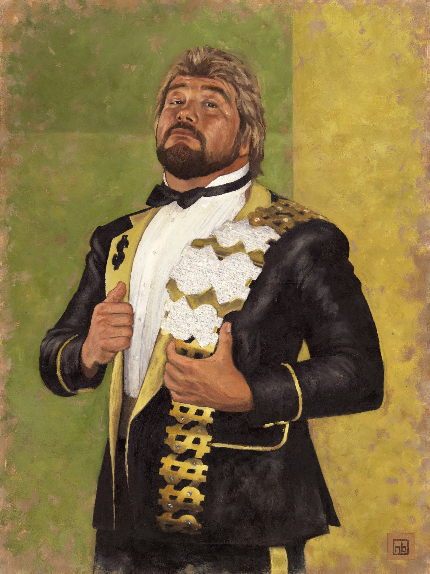MILLION DOLLAR MAN - TED DIBIASE // Oil Painting